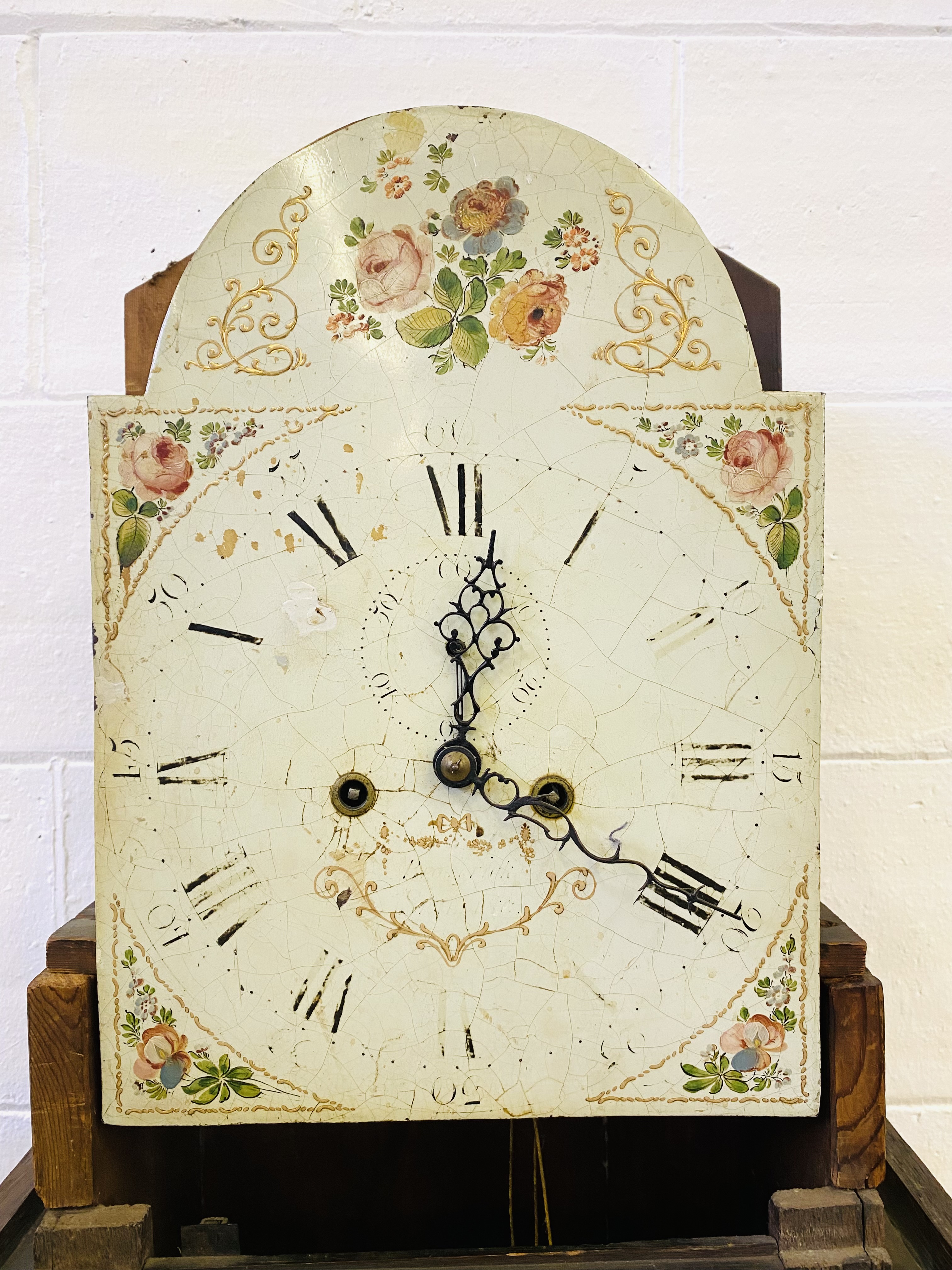 19th century longcase clock - Image 7 of 8