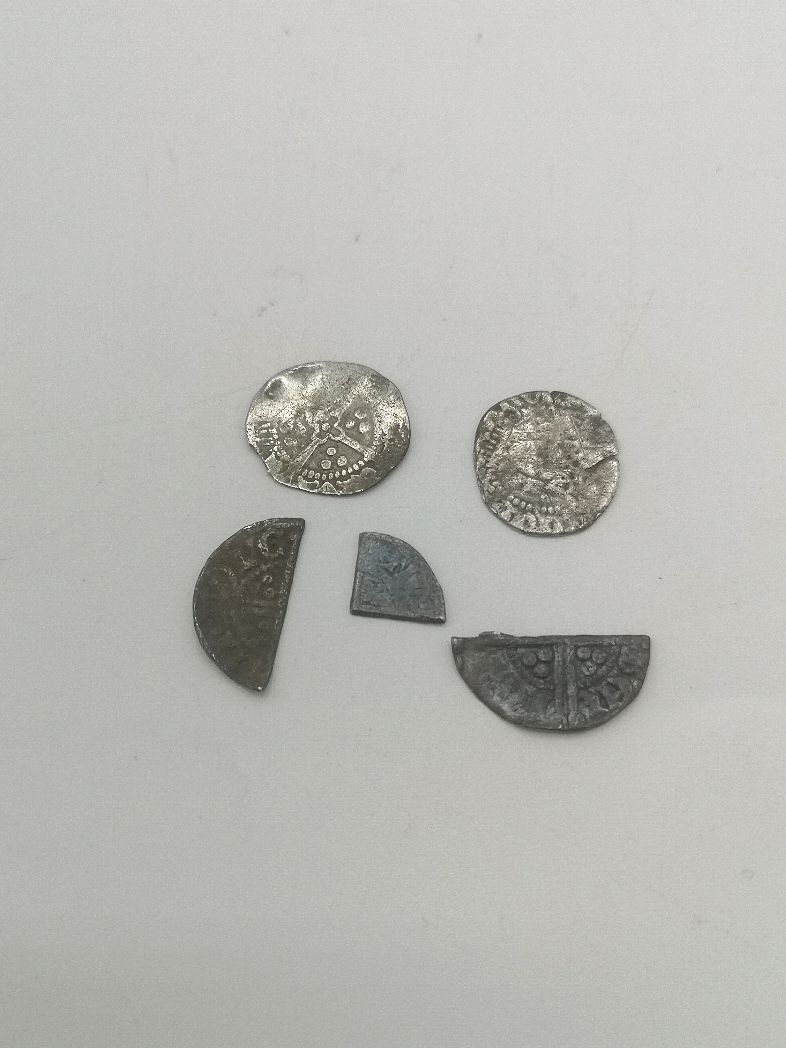 Collection of silver cross pennies, some clipped - Image 2 of 6