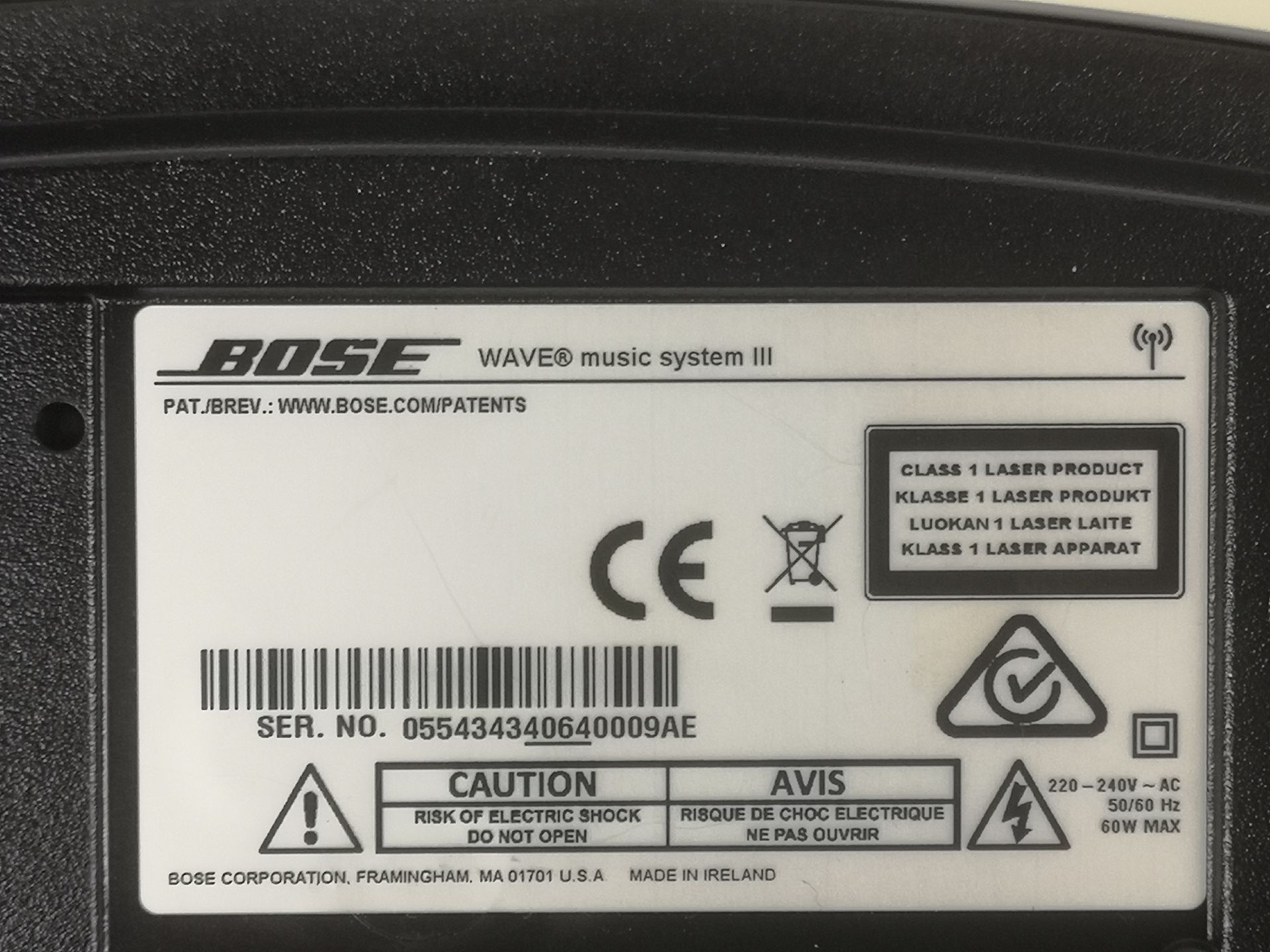 BOSE Wave music system III - Image 10 of 10