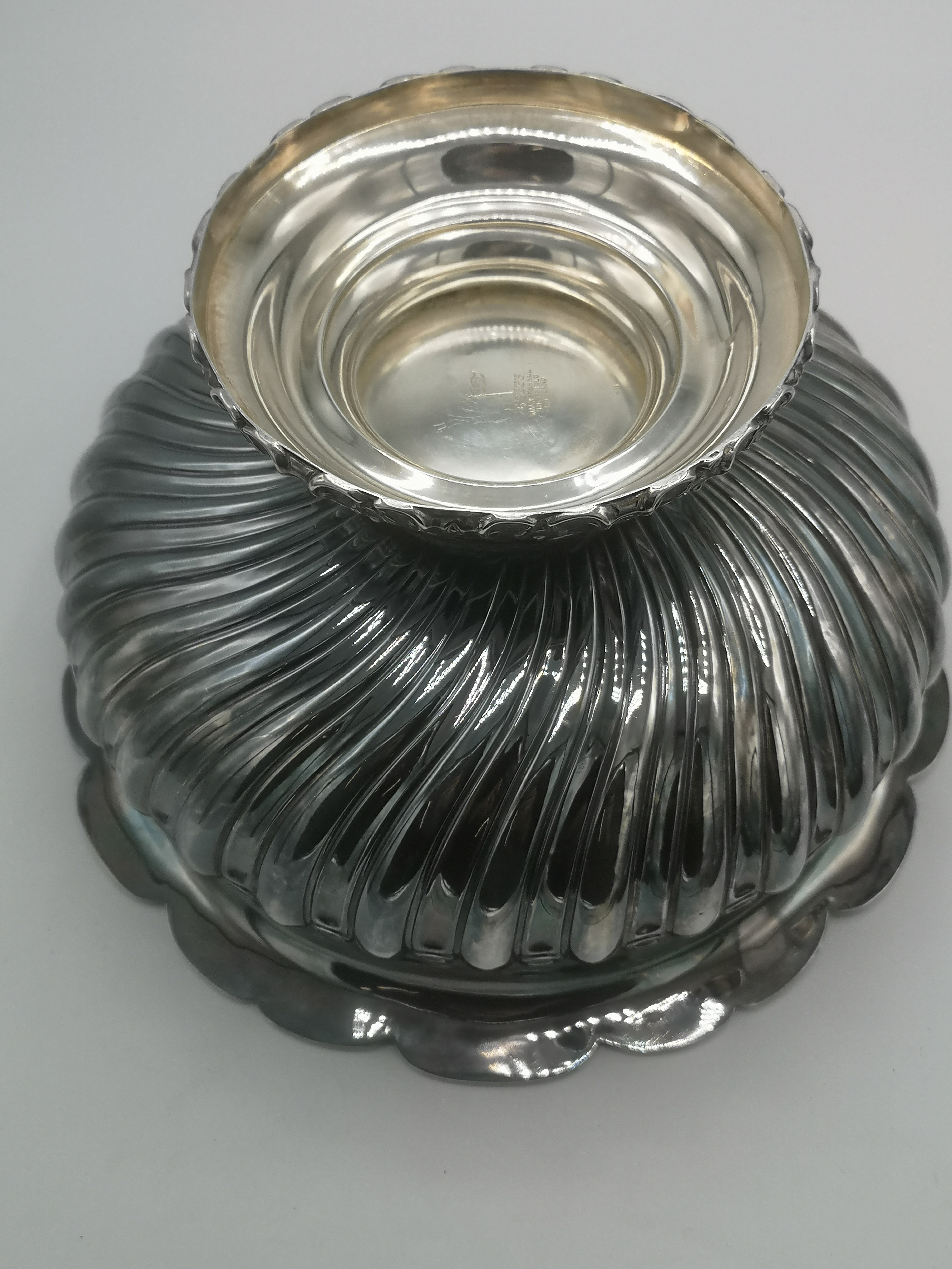 Silver punch bowl, 1899 - Image 10 of 11