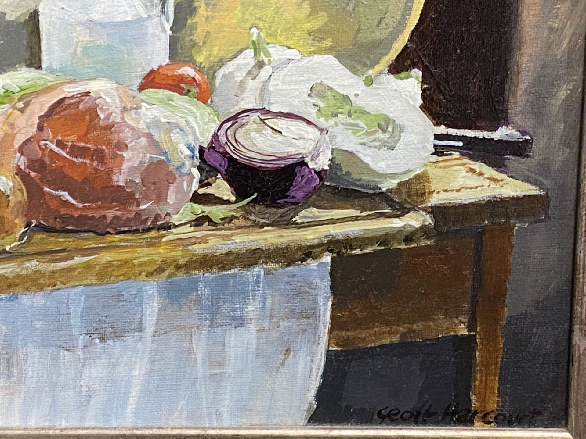 Oil on board still life - Image 5 of 5