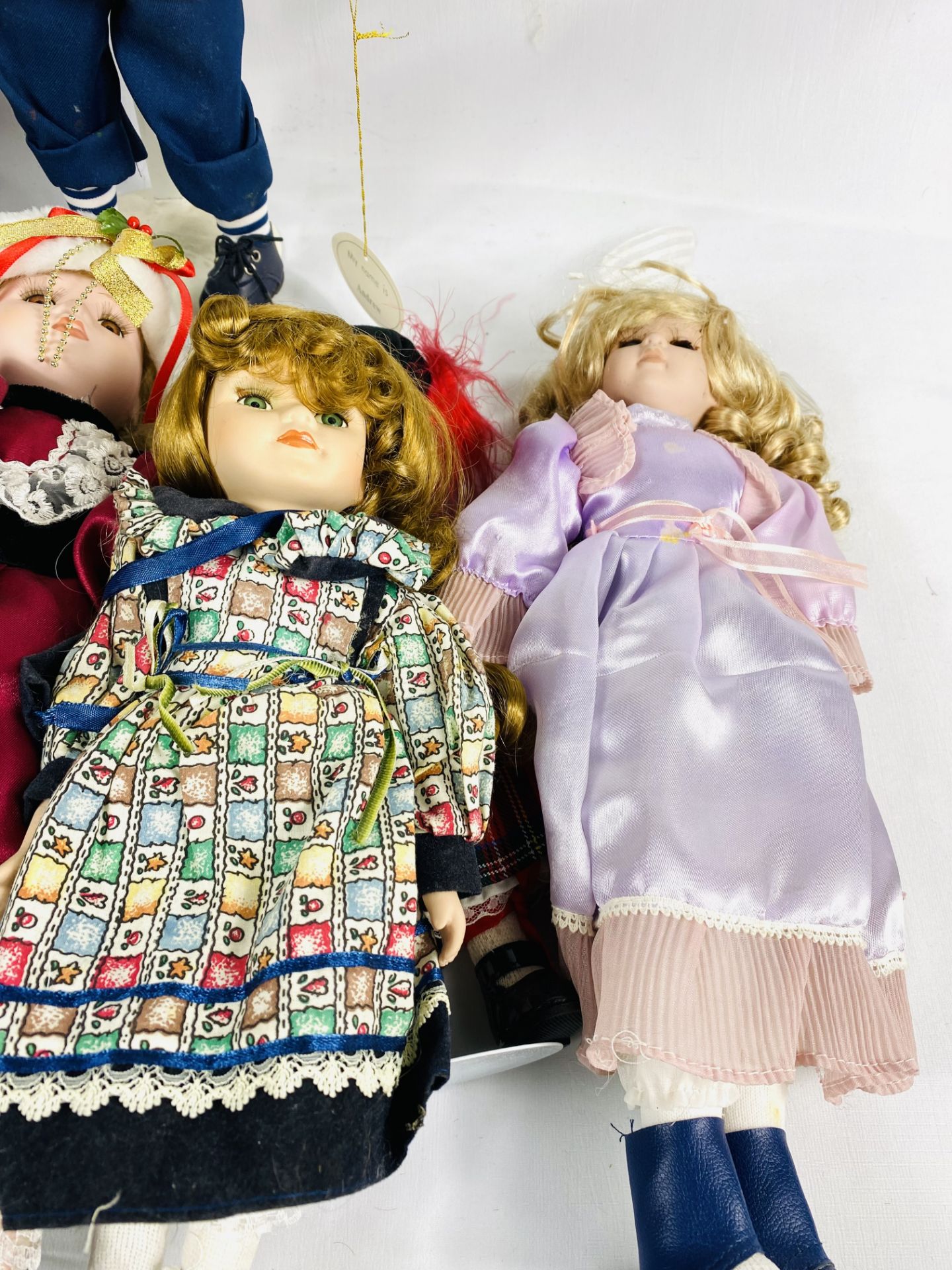 Eight collectors dolls - Bild 4 aus 4