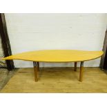 Beech leaf shaped dining table