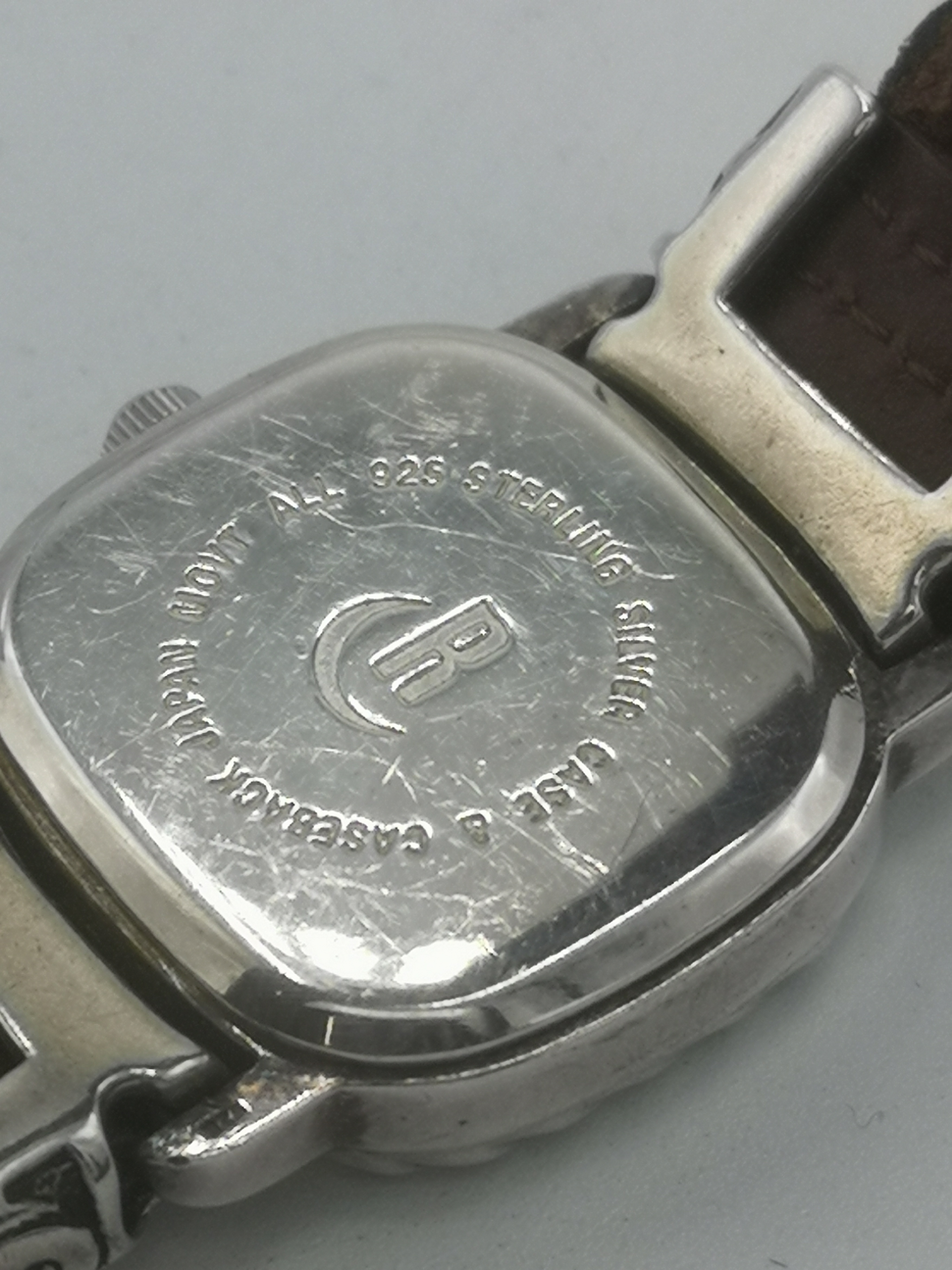 Sterling silver wrist watch - Image 7 of 7