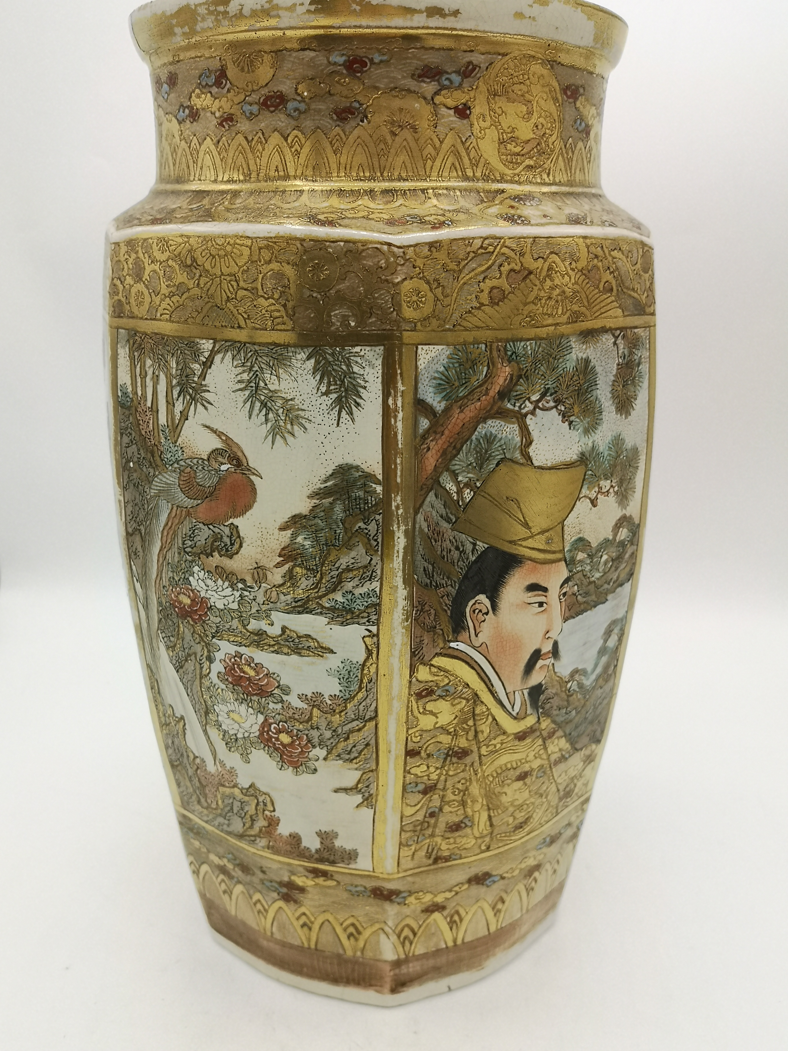 Pair of Japanese Satsuma vases - Image 21 of 23