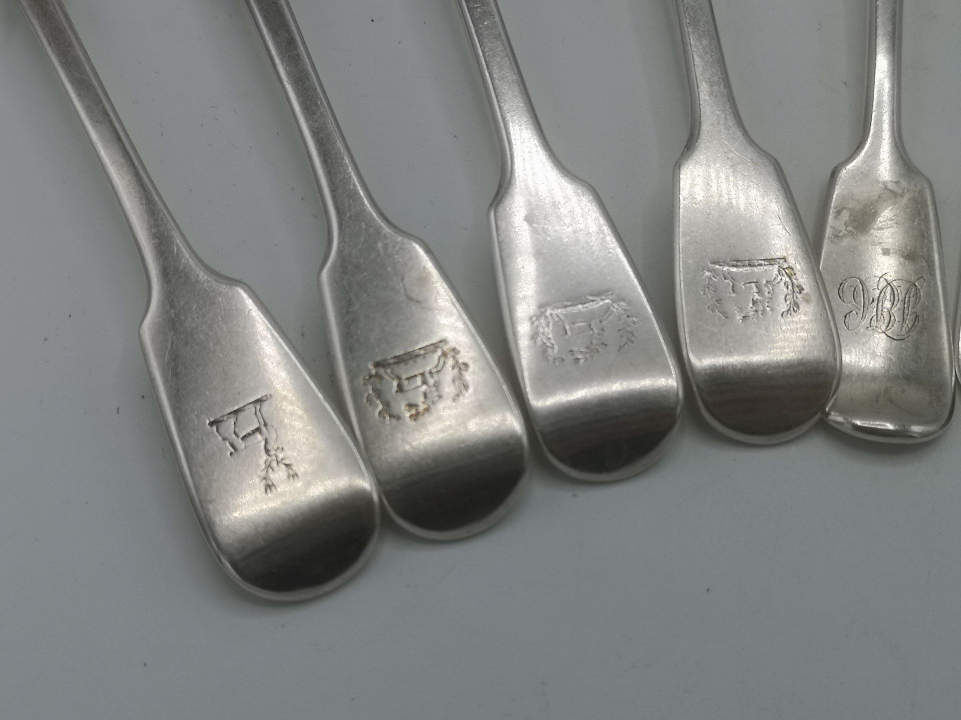 Quantity of silver cutlery - Image 9 of 9
