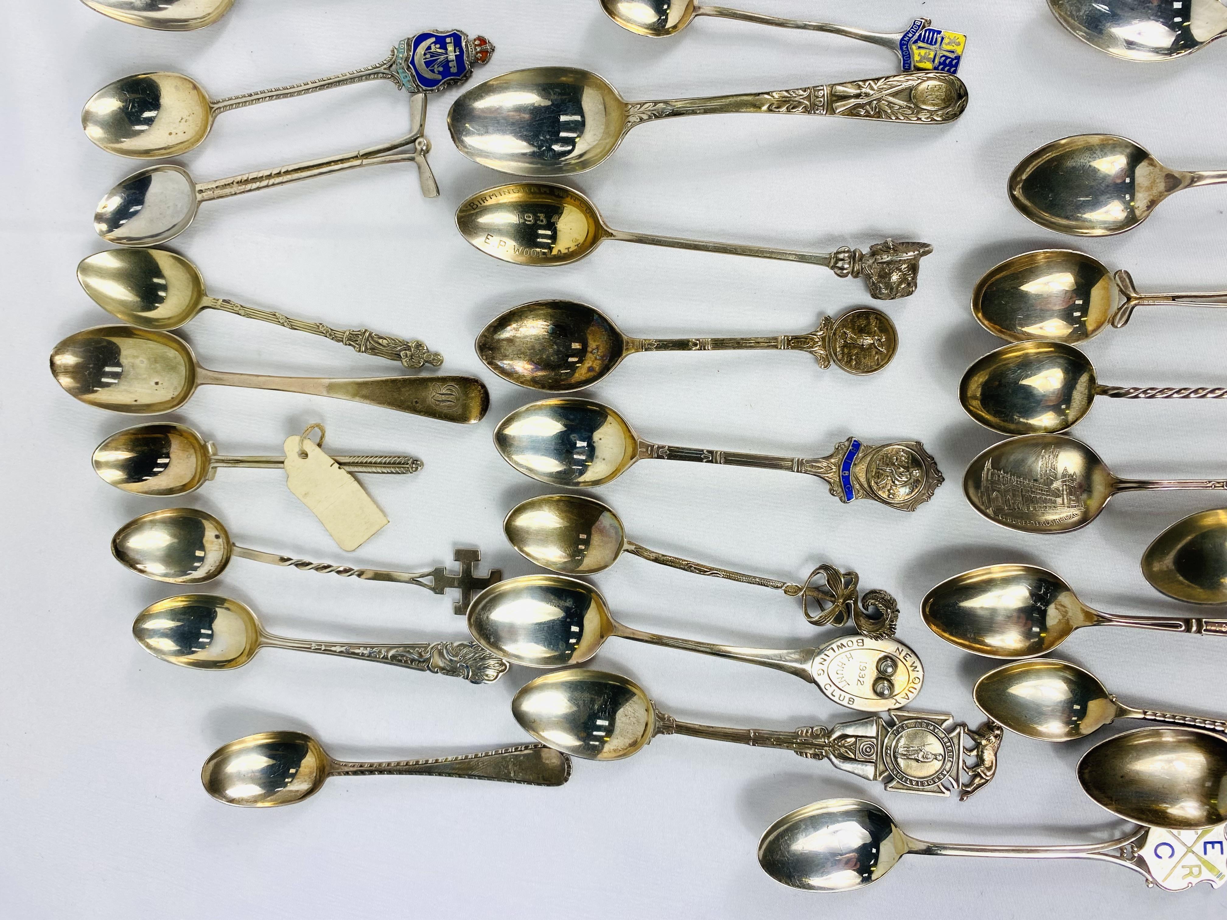 Collection of silver spoons - Image 3 of 6
