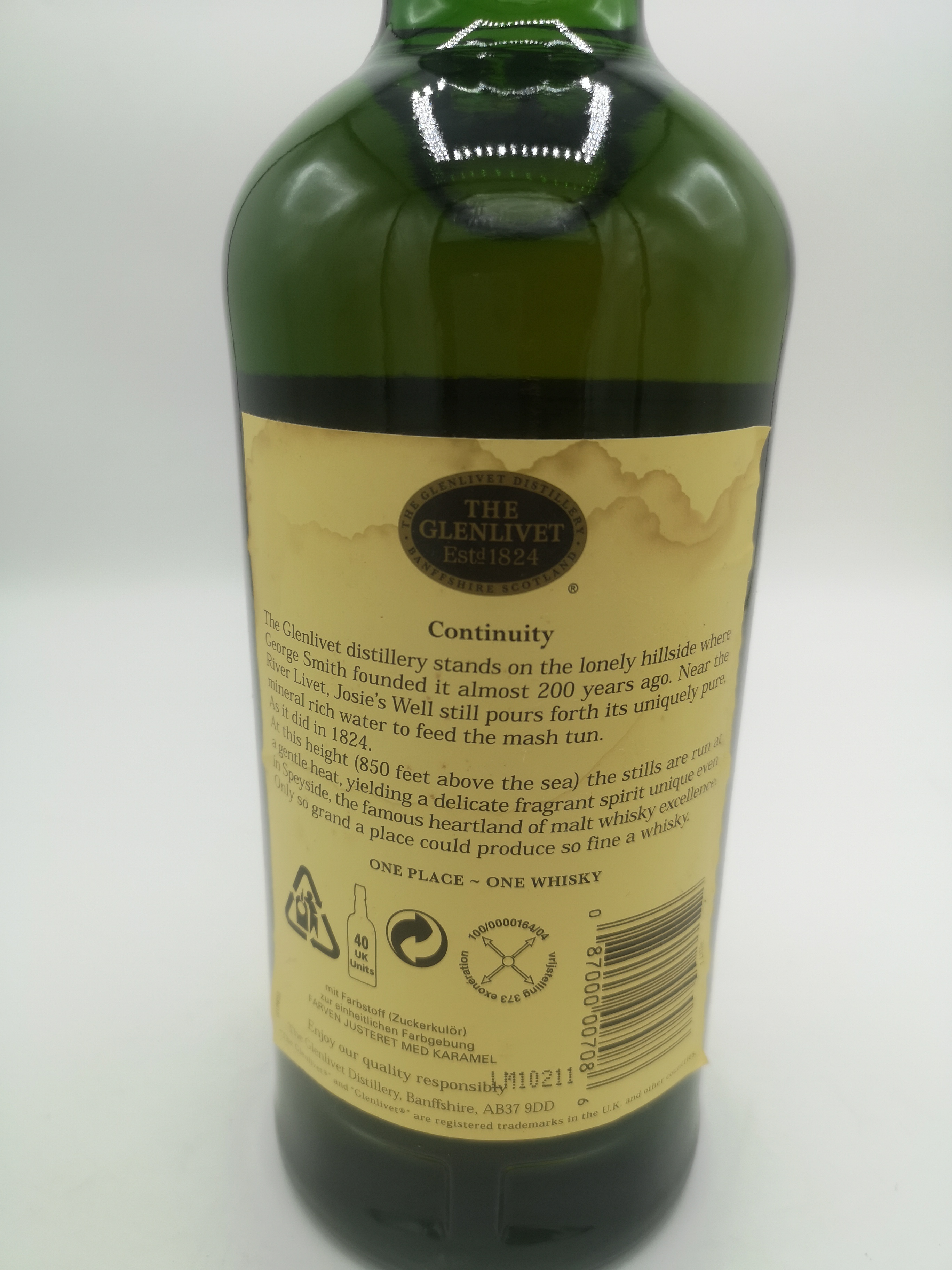 The Glenlivet, 1l pure single malt Scotch whisky - Image 5 of 8