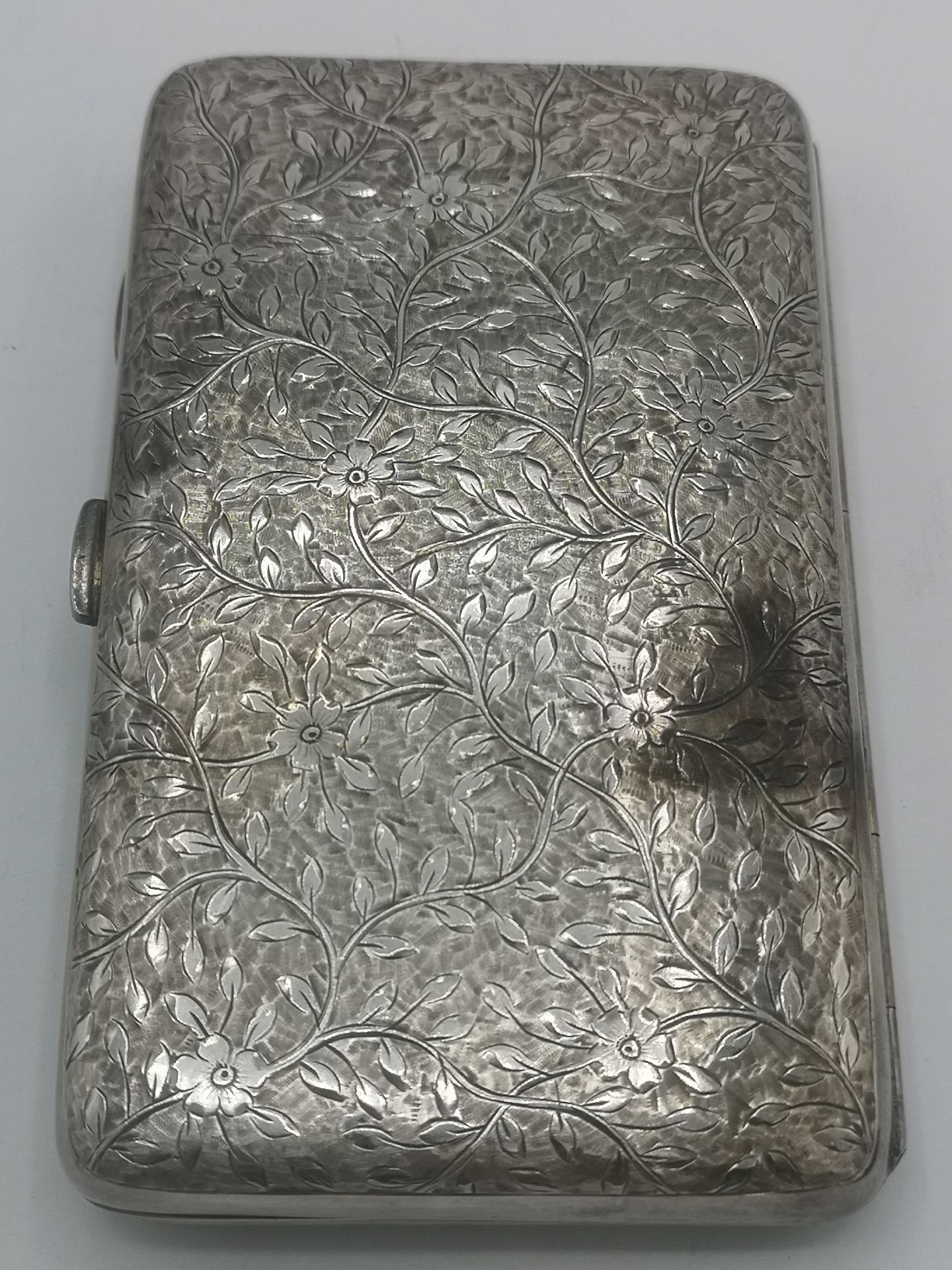 Silver cigar case - Image 2 of 4