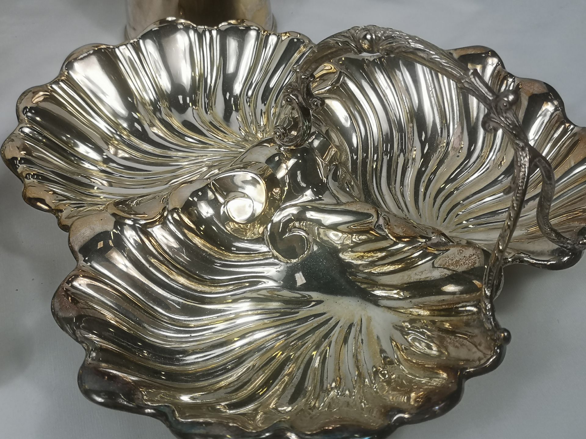 Quantity of silver plate - Image 7 of 8