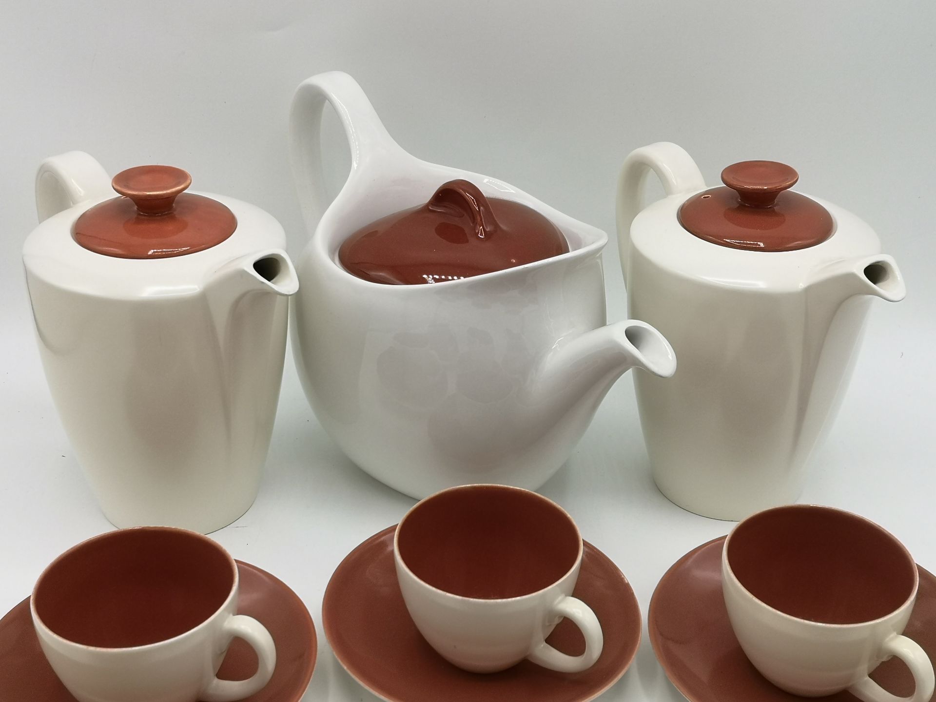 Poole pottery part tea set - Image 3 of 8