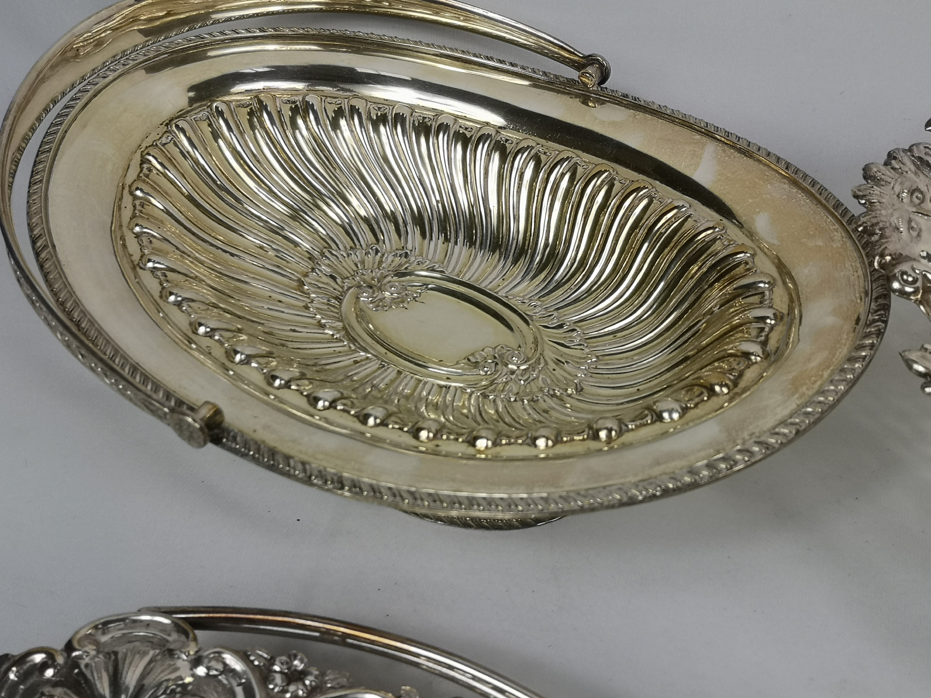 Quantity of silver plate - Image 3 of 8