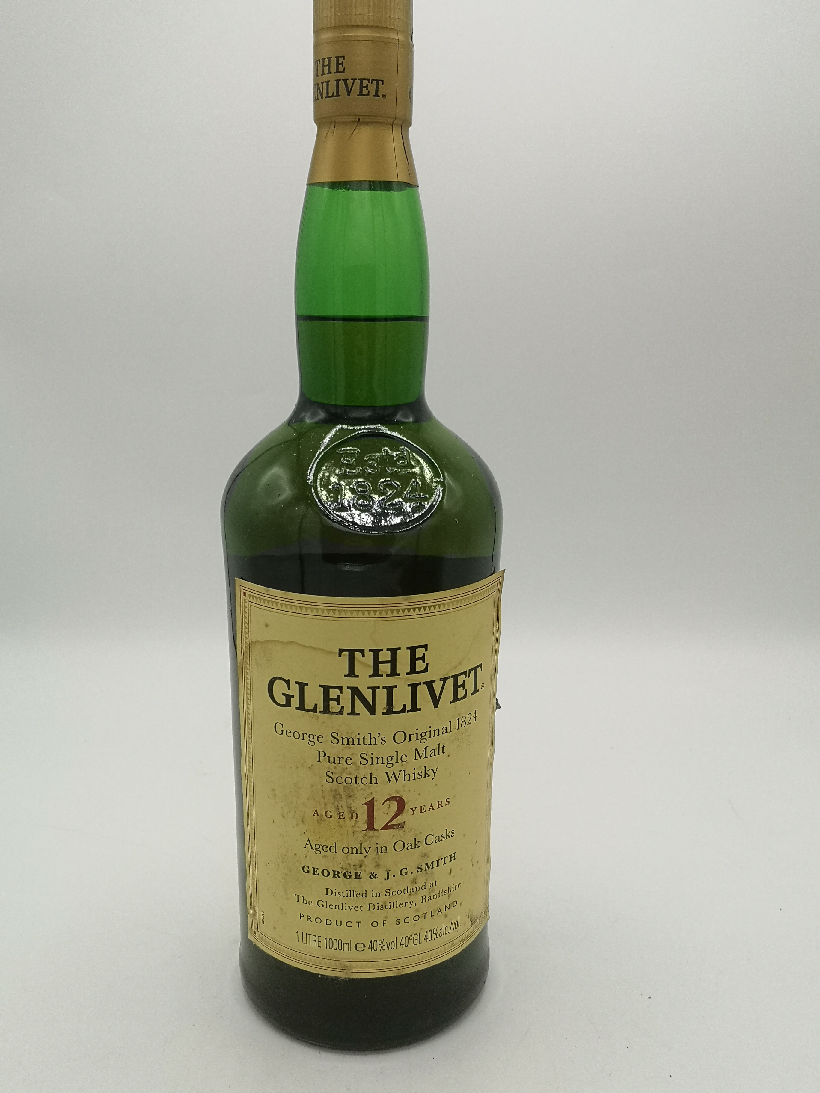 The Glenlivet, 1l pure single malt Scotch whisky