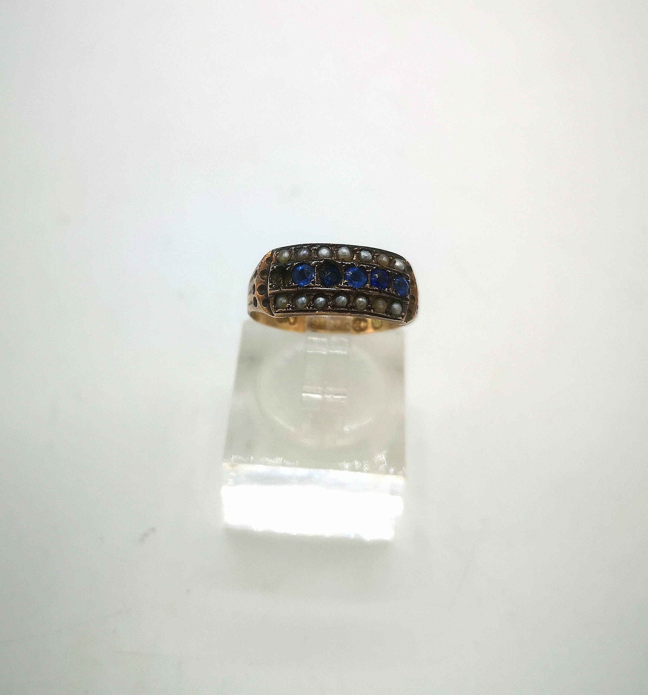 Two 9ct stone set rings - Image 6 of 8