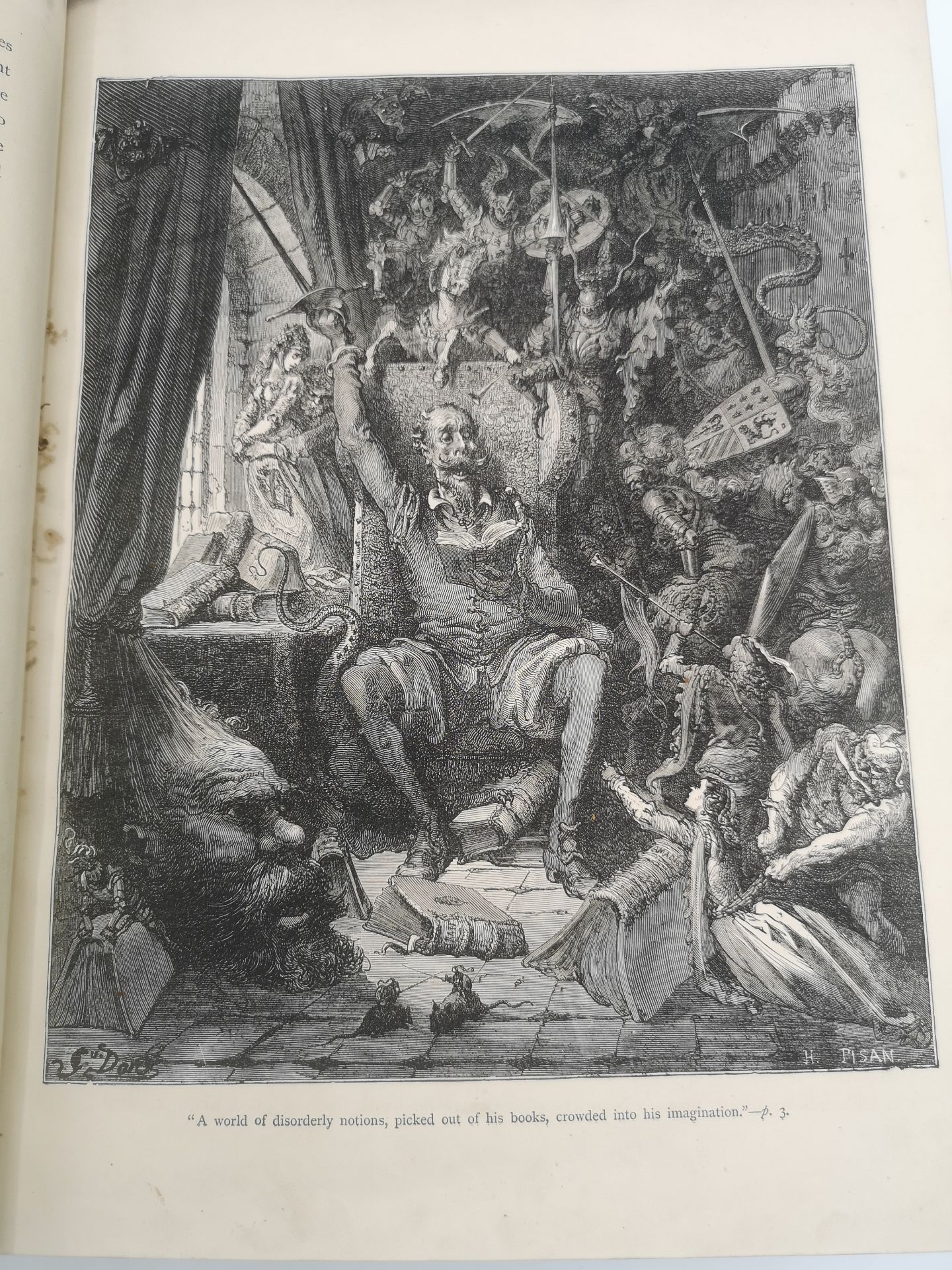 The History of Don Quixote by Cervantes, illustrated by Gustave Dore - Image 3 of 3