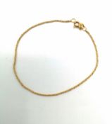 9ct gold bracelet