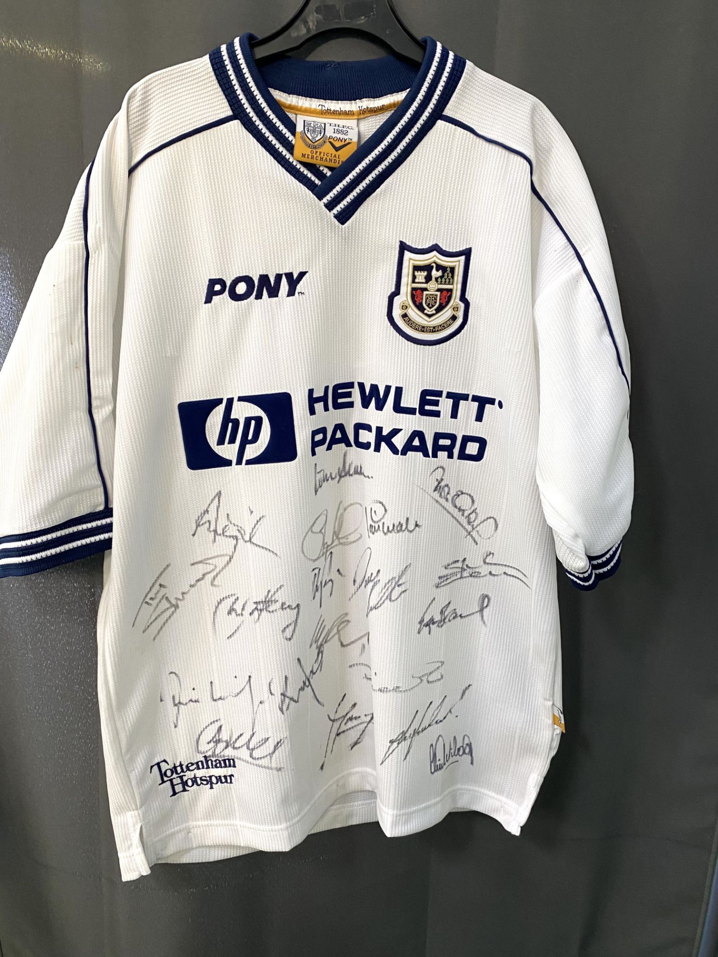 Tottenham Hotspur signed football shirt