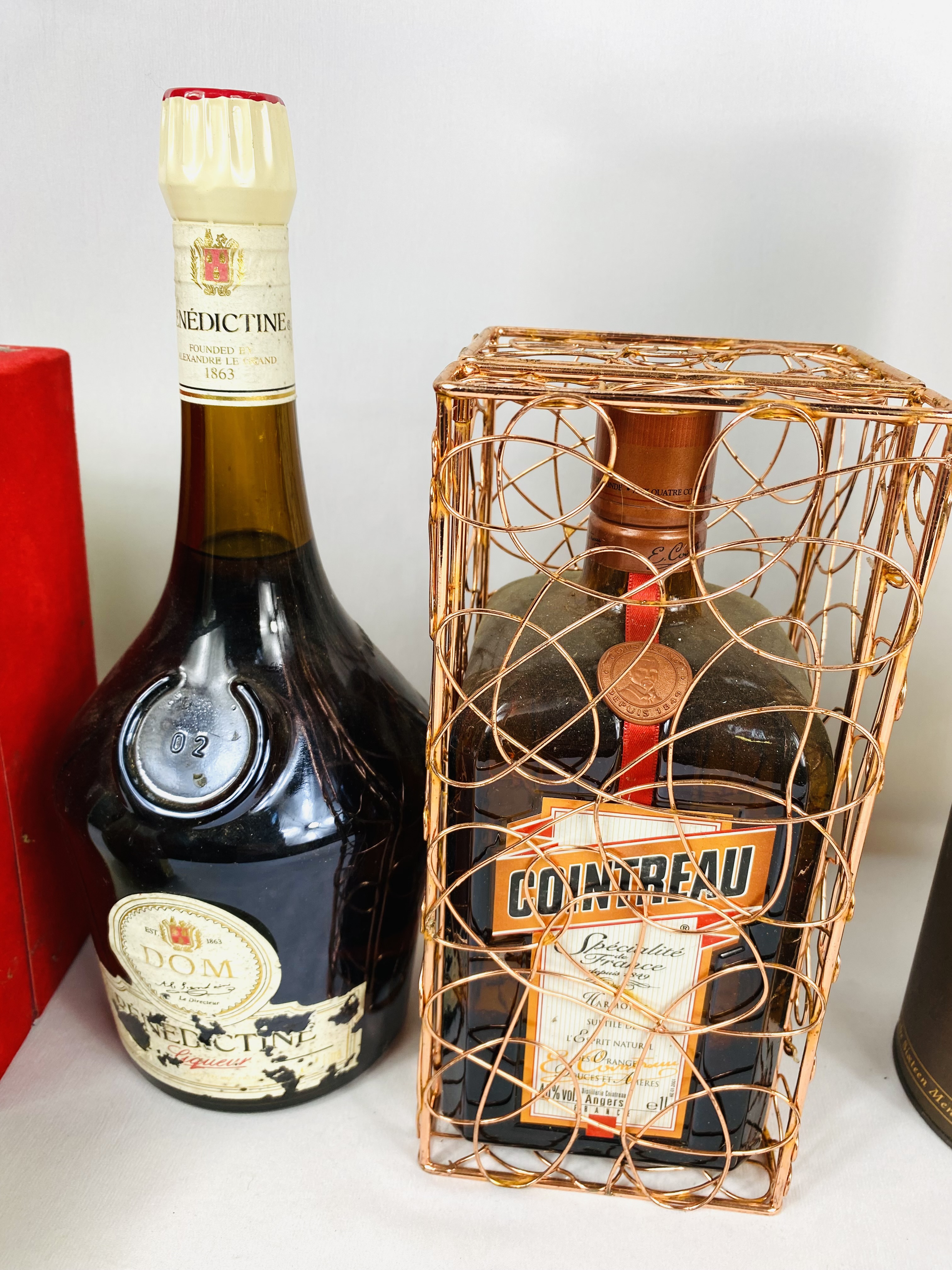 1l bottle of Glenmorangie together three bottles of spirits/liqueurs - Image 3 of 7