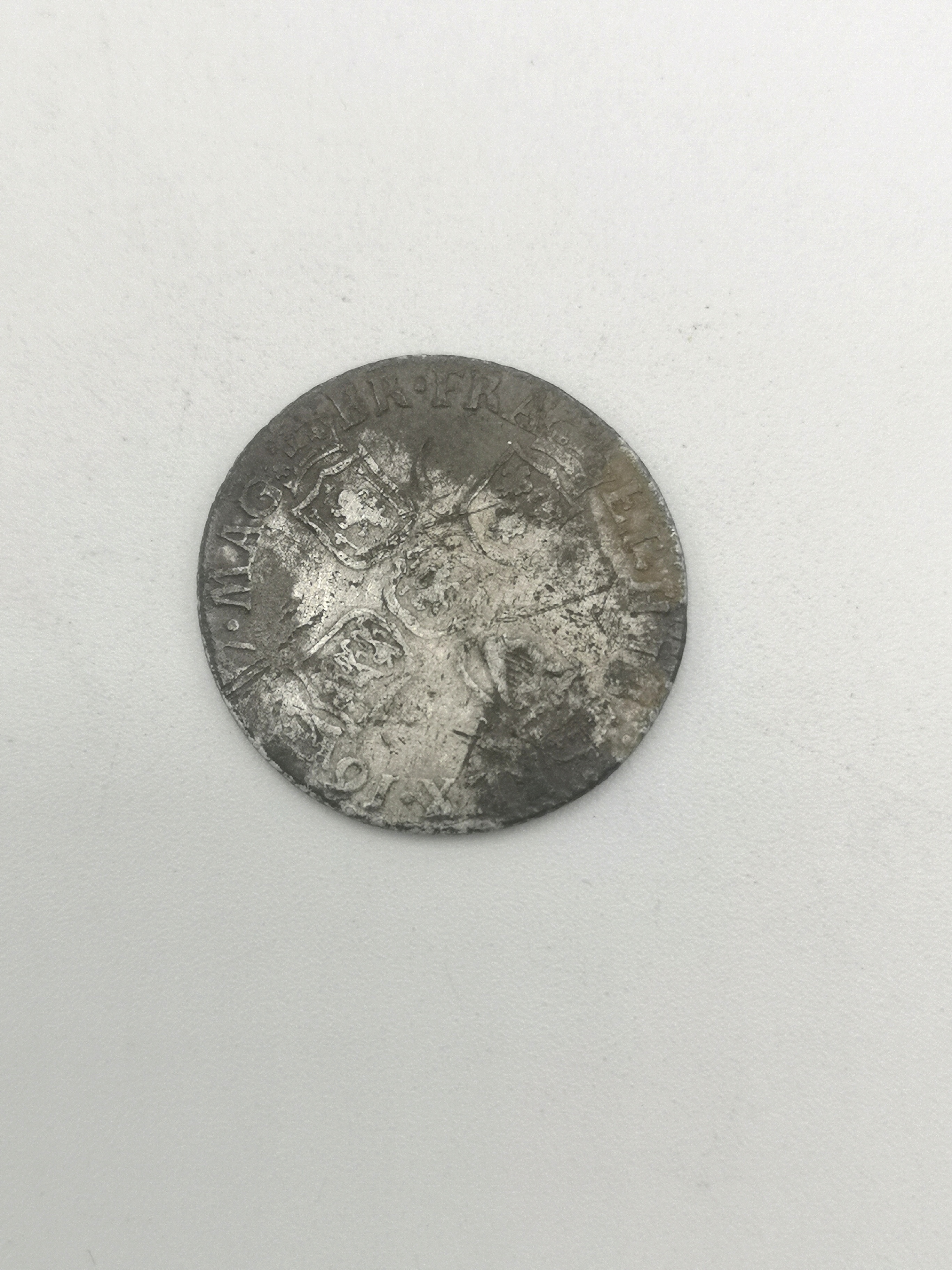 William III silver sixpence - Image 3 of 4