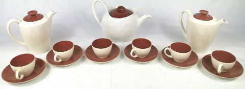 Poole pottery part tea set