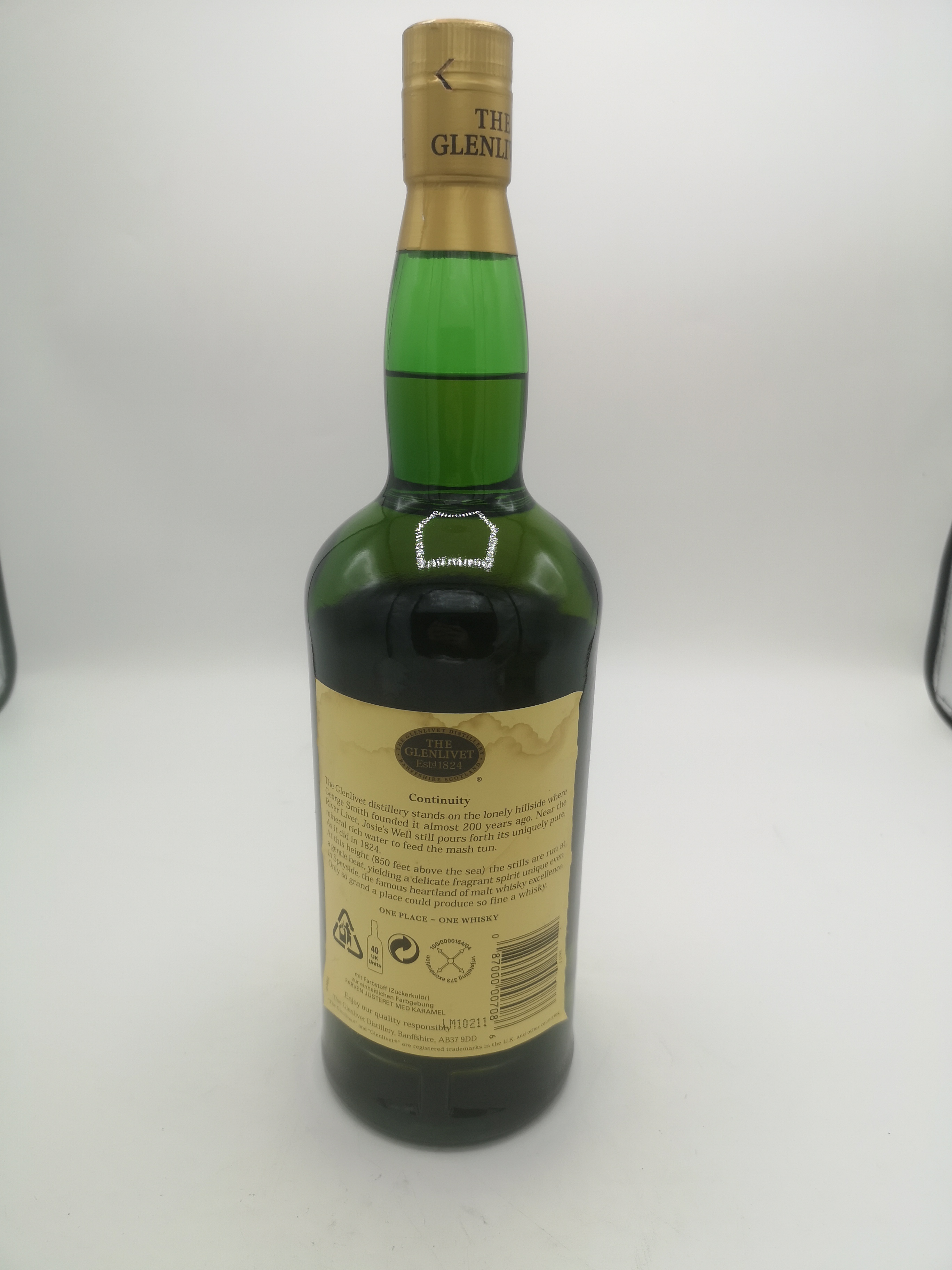 The Glenlivet, 1l pure single malt Scotch whisky - Image 4 of 8