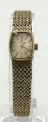 Ladies Omega wristwatch in 9ct gold case