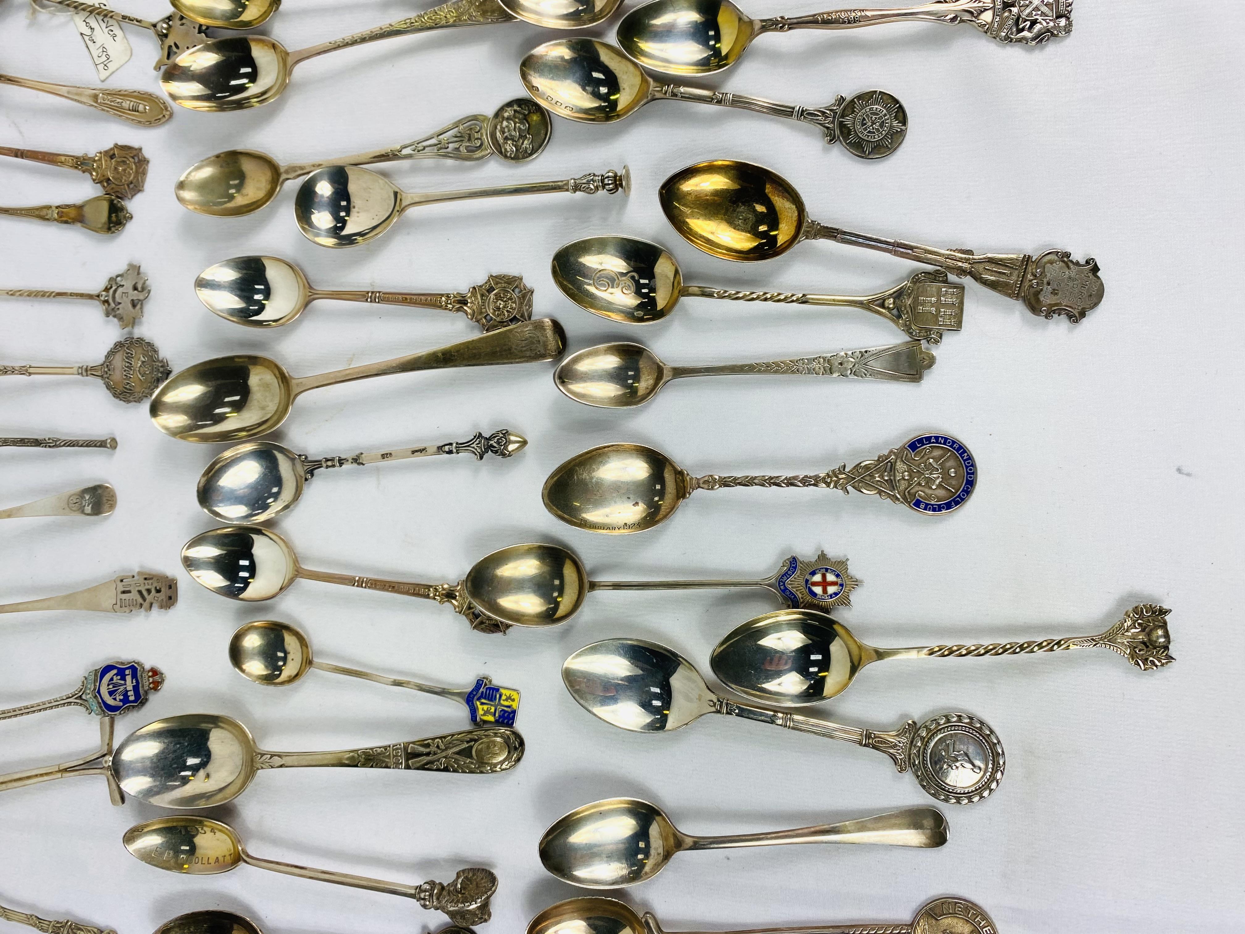 Collection of silver spoons - Image 5 of 6