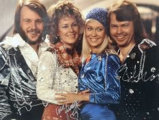Abba poster with signatures