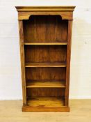 Hard wood open display unit