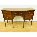 Bow fronted sideboard