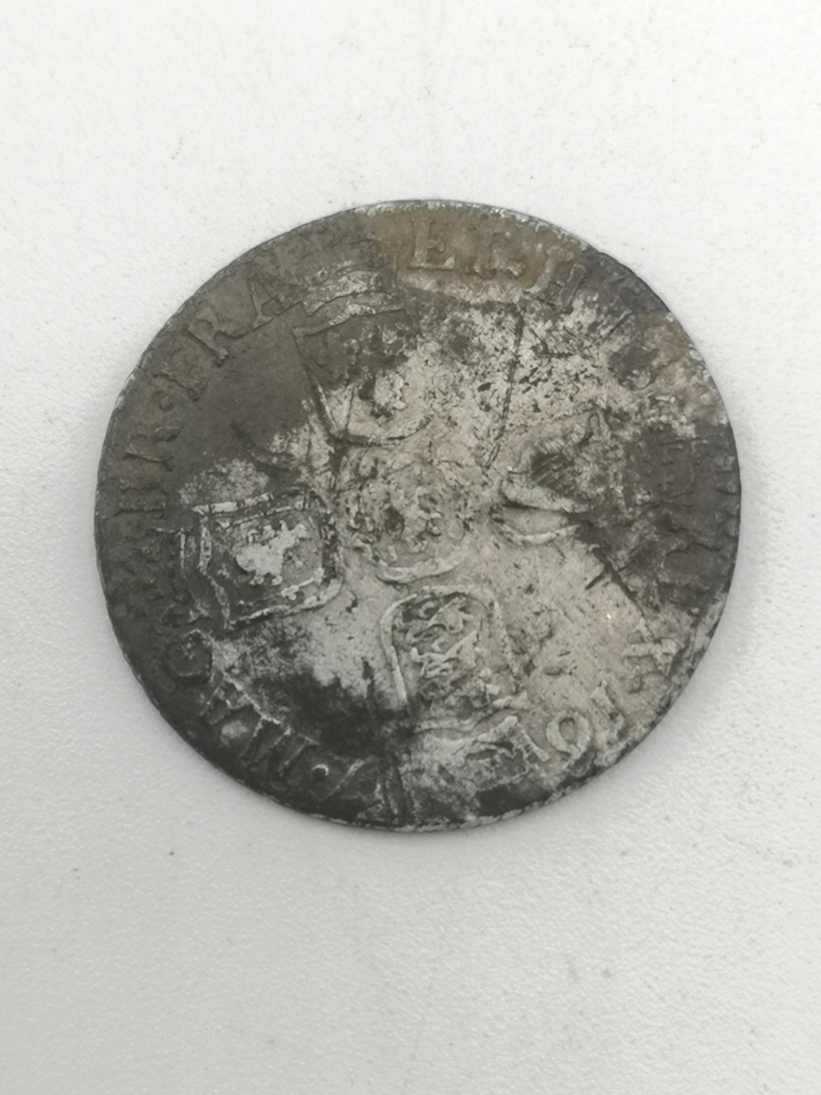 William III silver sixpence