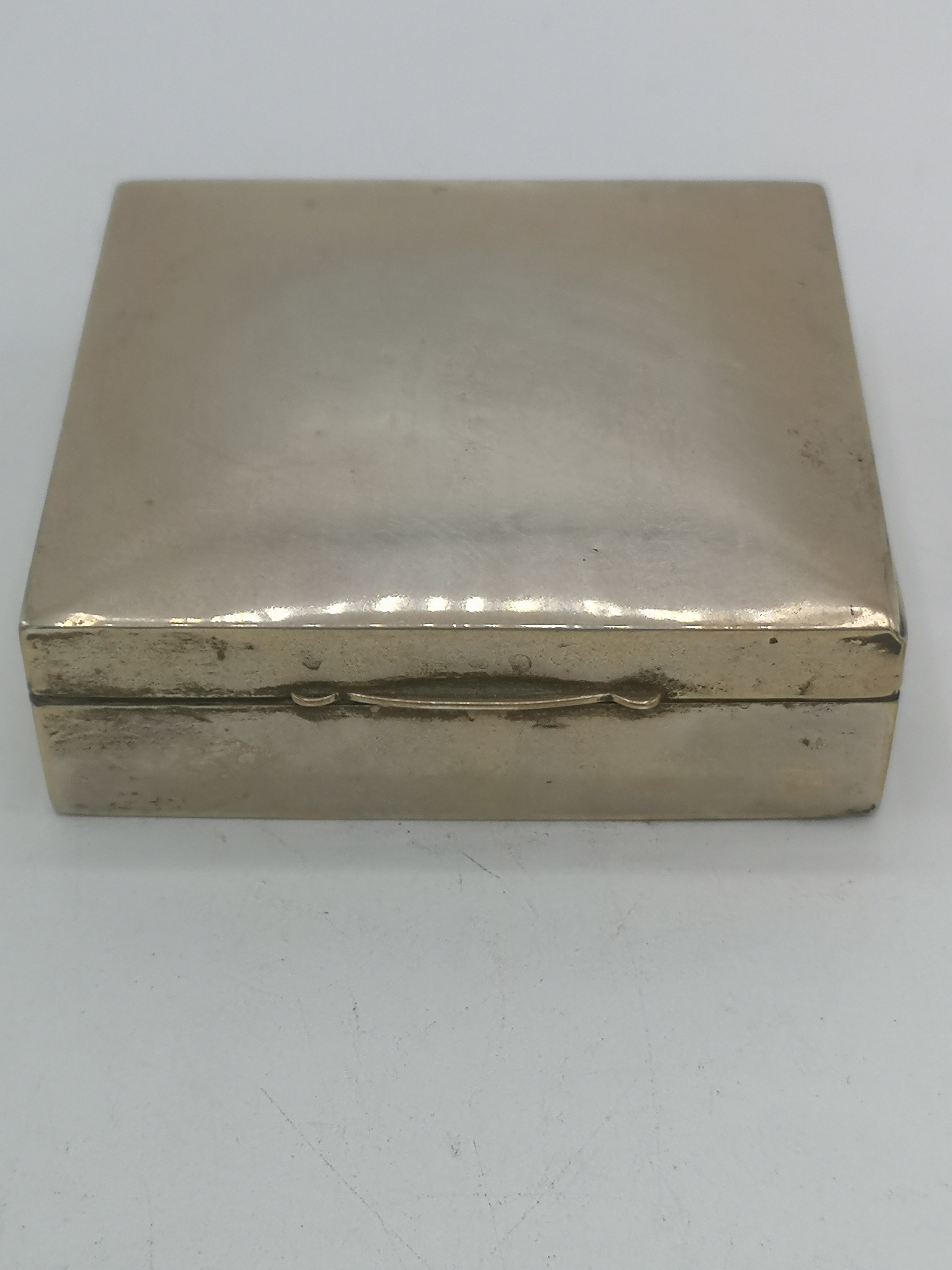 Silver cigarette box - Image 2 of 3