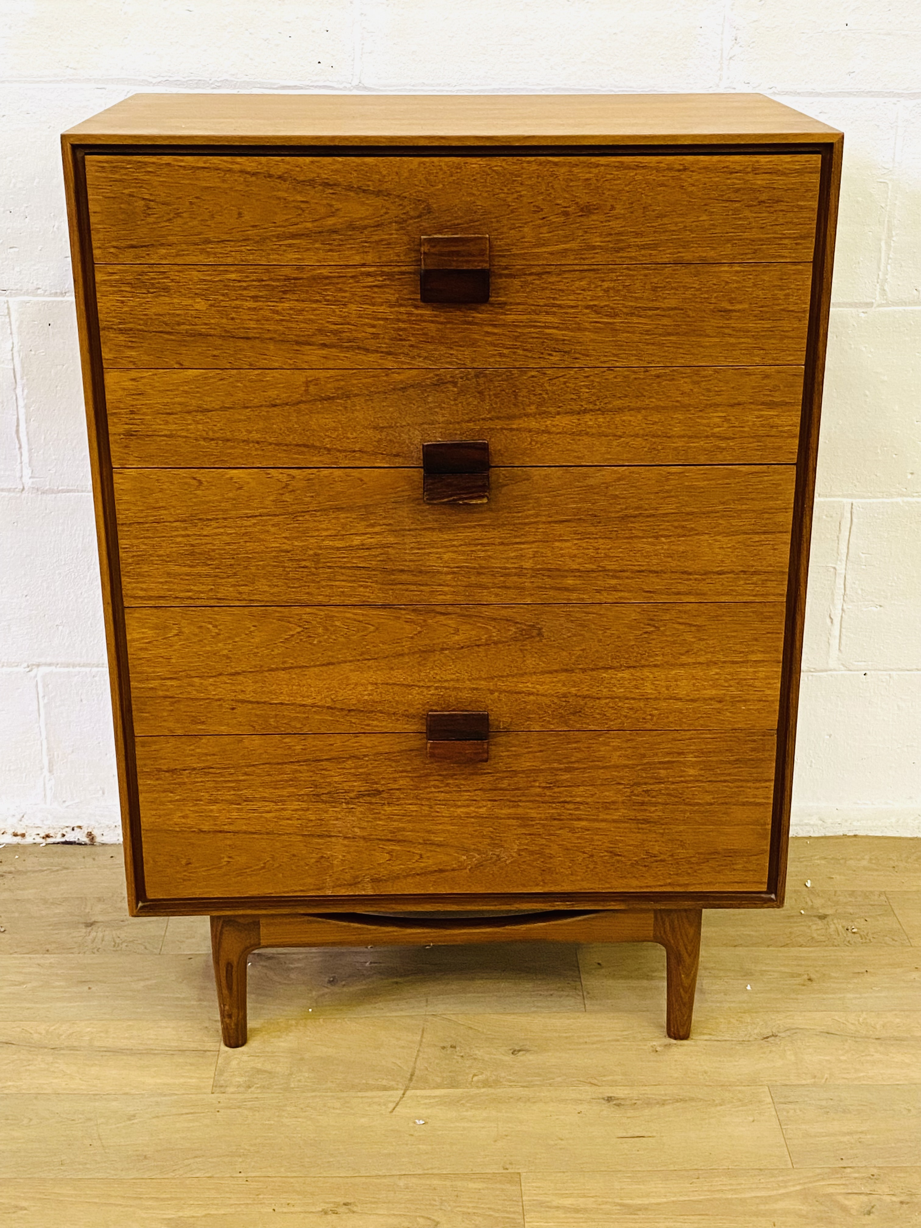 Teak G plan chest of drawers