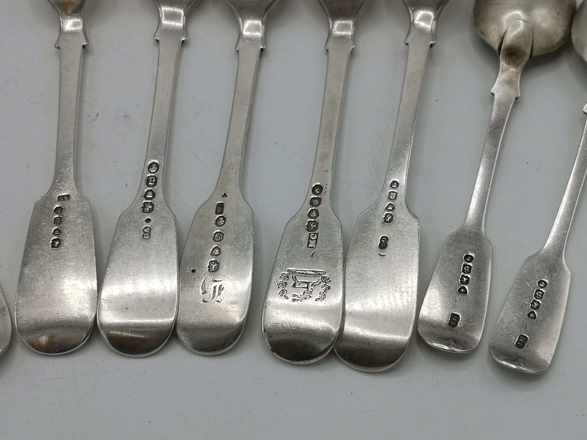 Quantity of silver cutlery - Image 4 of 9