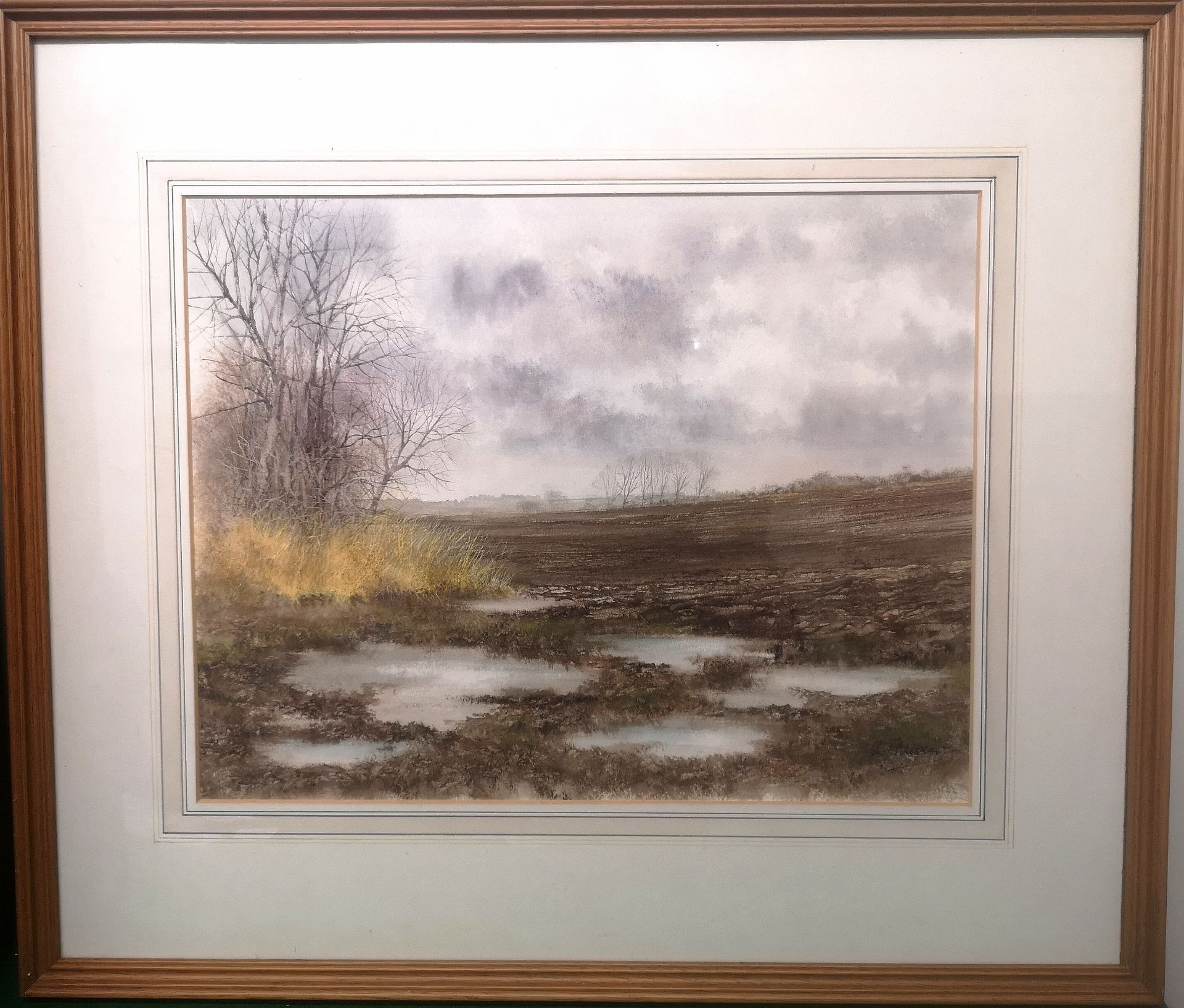 Two framed and glazed watercolours - Image 3 of 6