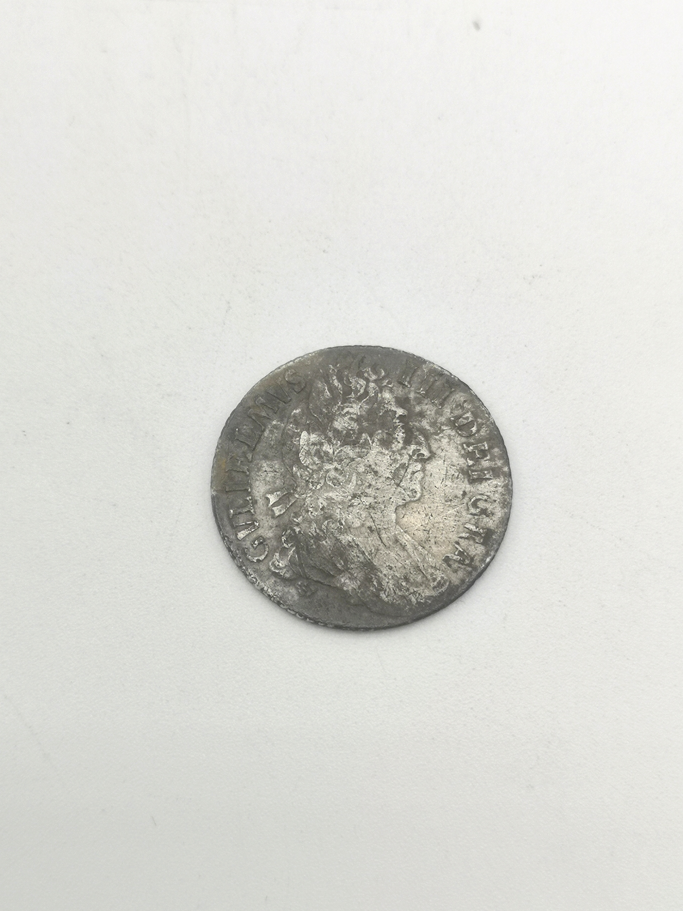 William III silver sixpence - Image 2 of 4