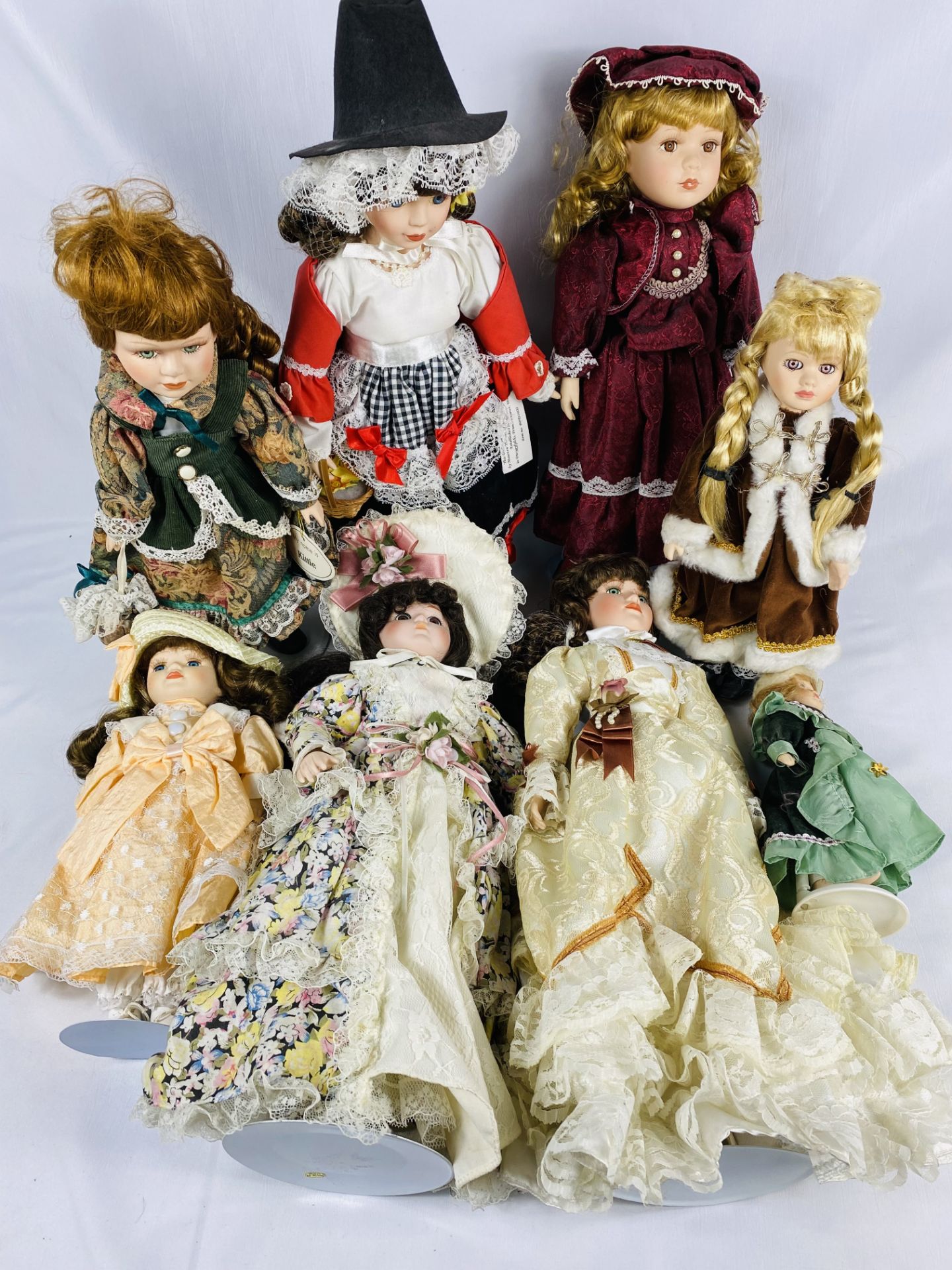 Eight collectors dolls - Bild 5 aus 5