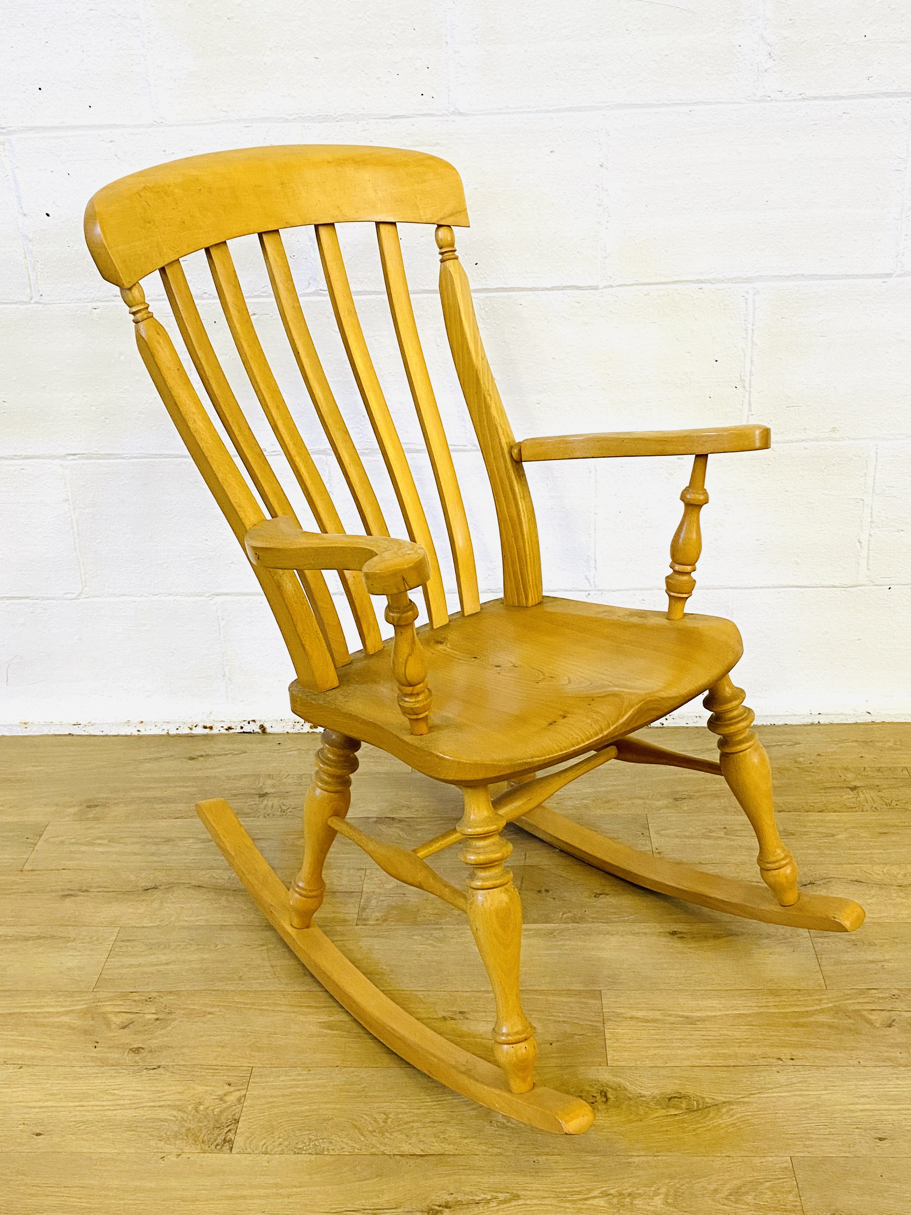 Rocking chair by Stewart Linford - Image 3 of 4