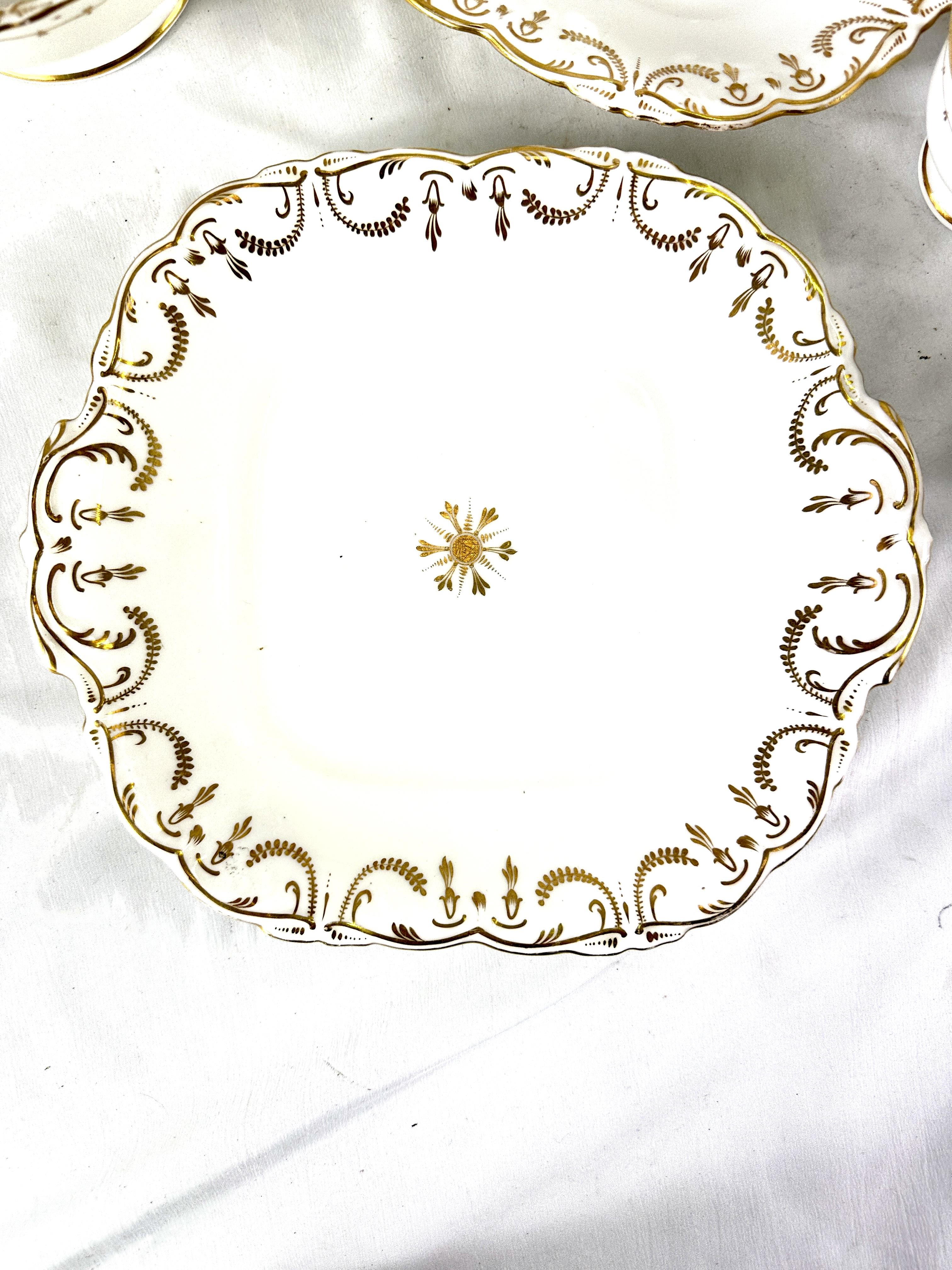 Continental porcelain part tea set - Image 2 of 8