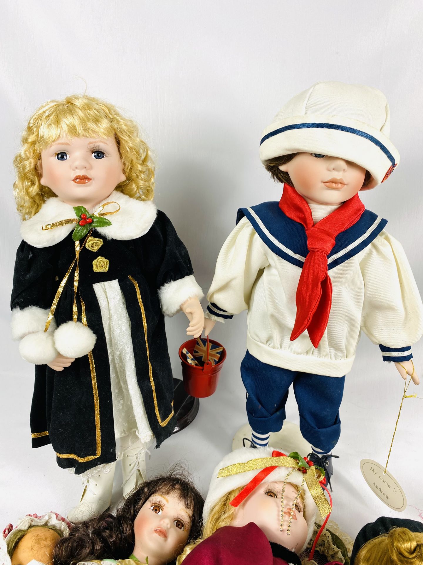 Eight collectors dolls - Bild 3 aus 4