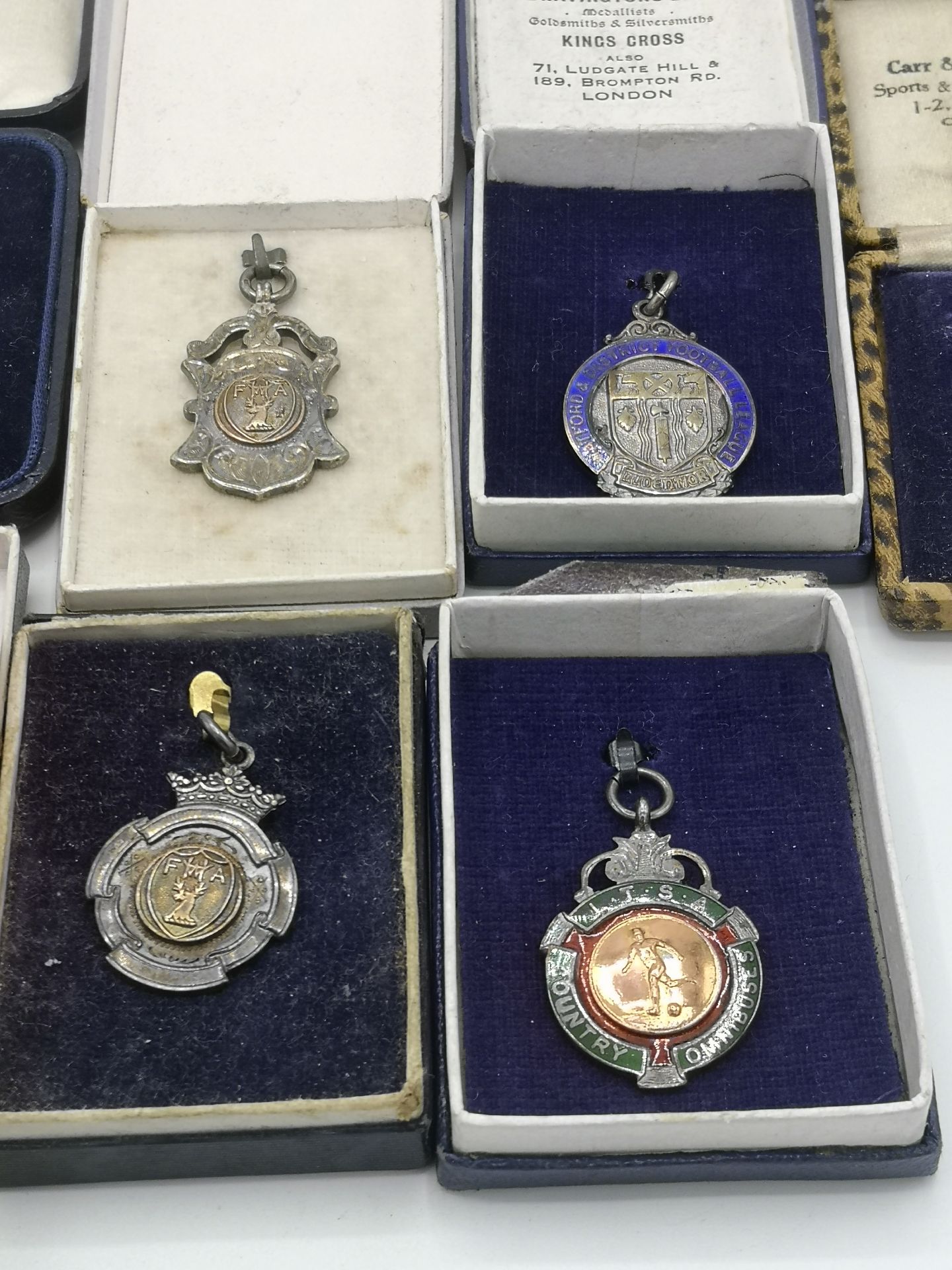 Collection of eleven silver medals - Image 4 of 11