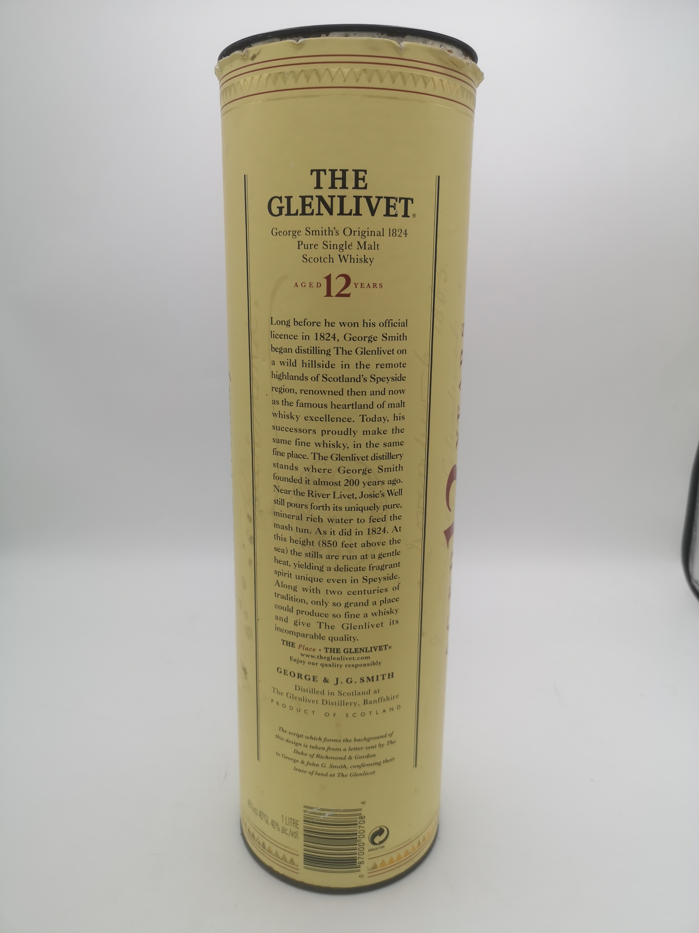 The Glenlivet, 1l pure single malt Scotch whisky - Image 7 of 7