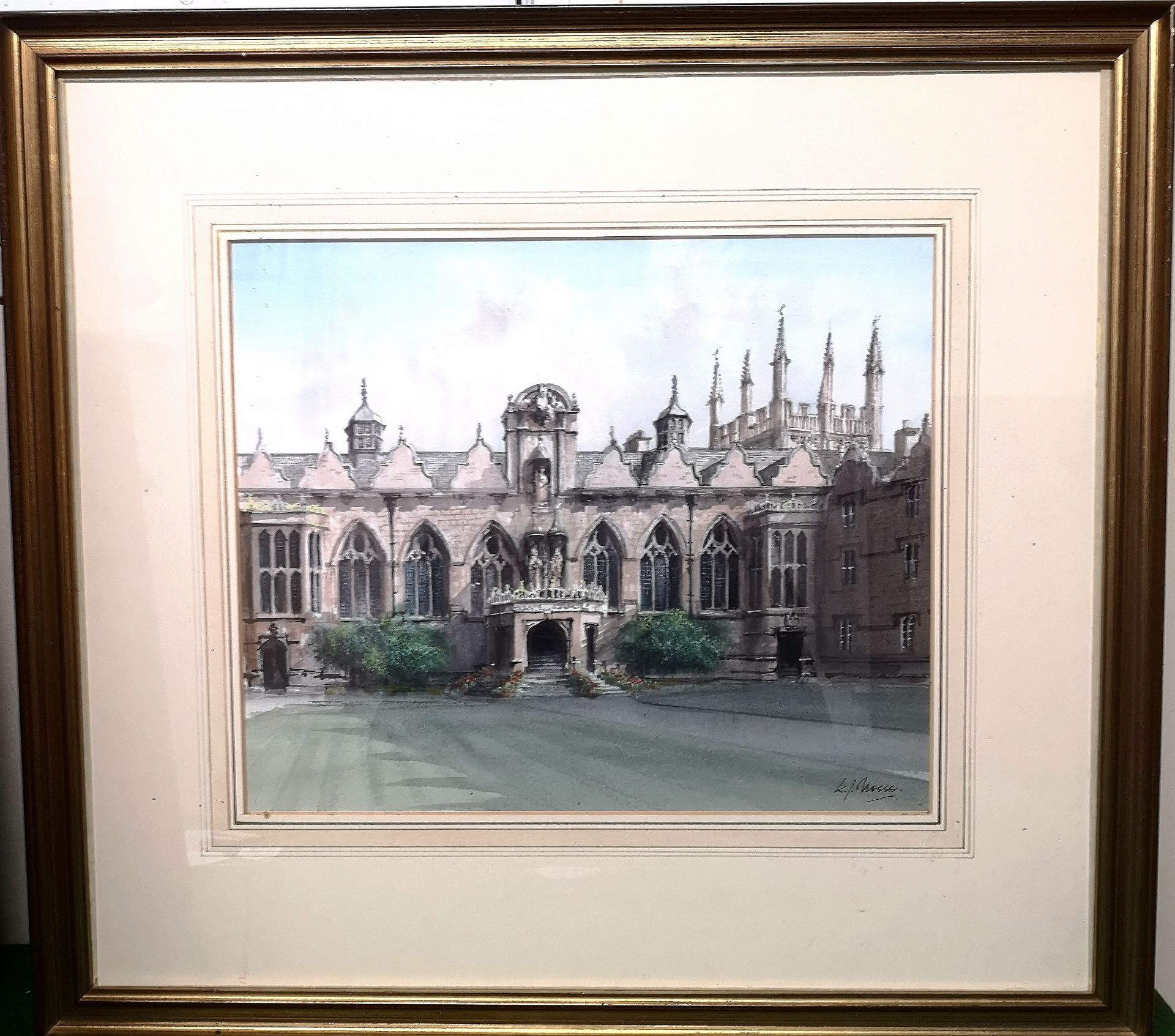 Two framed and glazed watercolours - Image 6 of 6