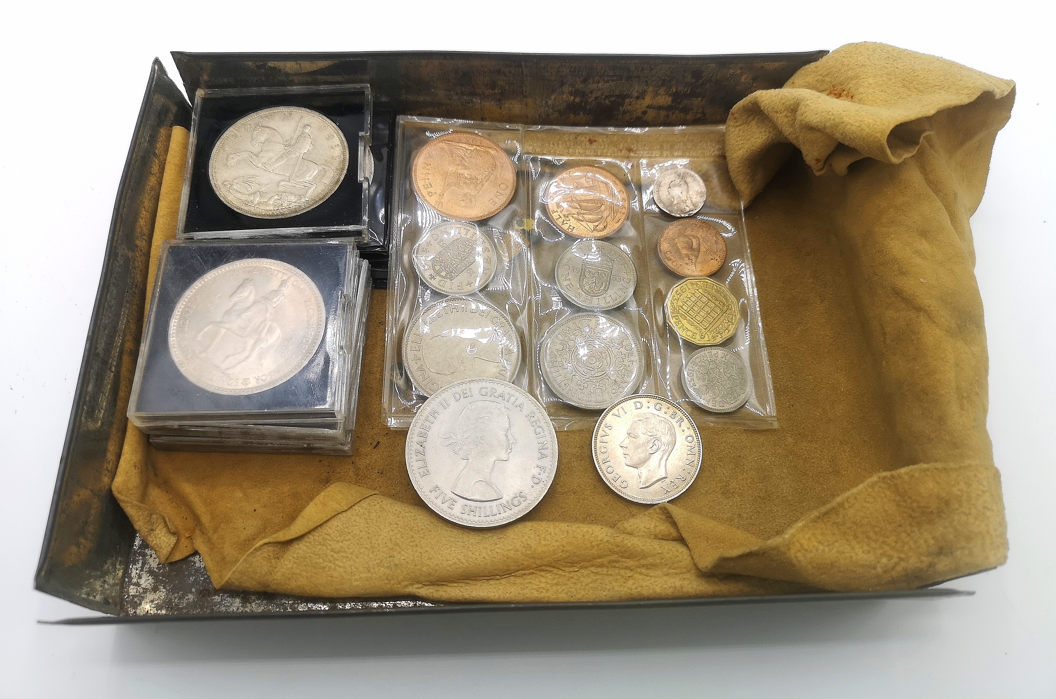 Small collection of British coins and presentation coins - Image 2 of 2