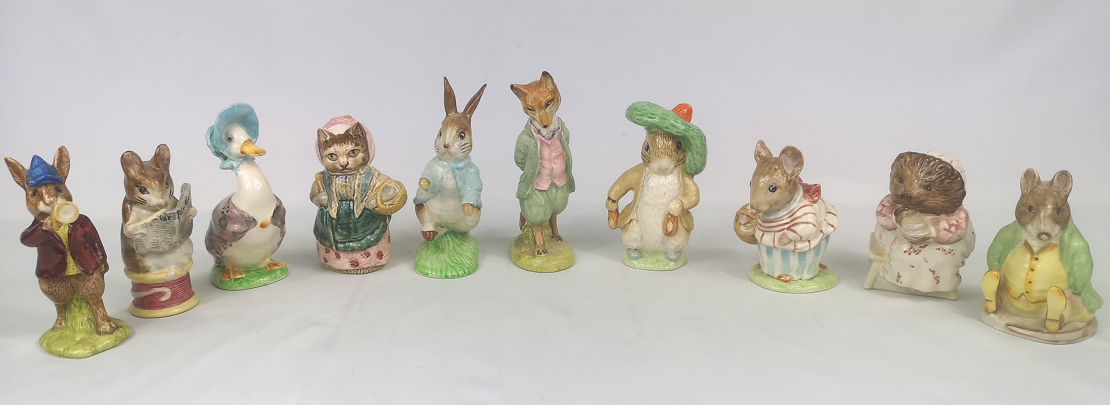 Nine Beswick Beatrix Potter figurines - Image 2 of 23
