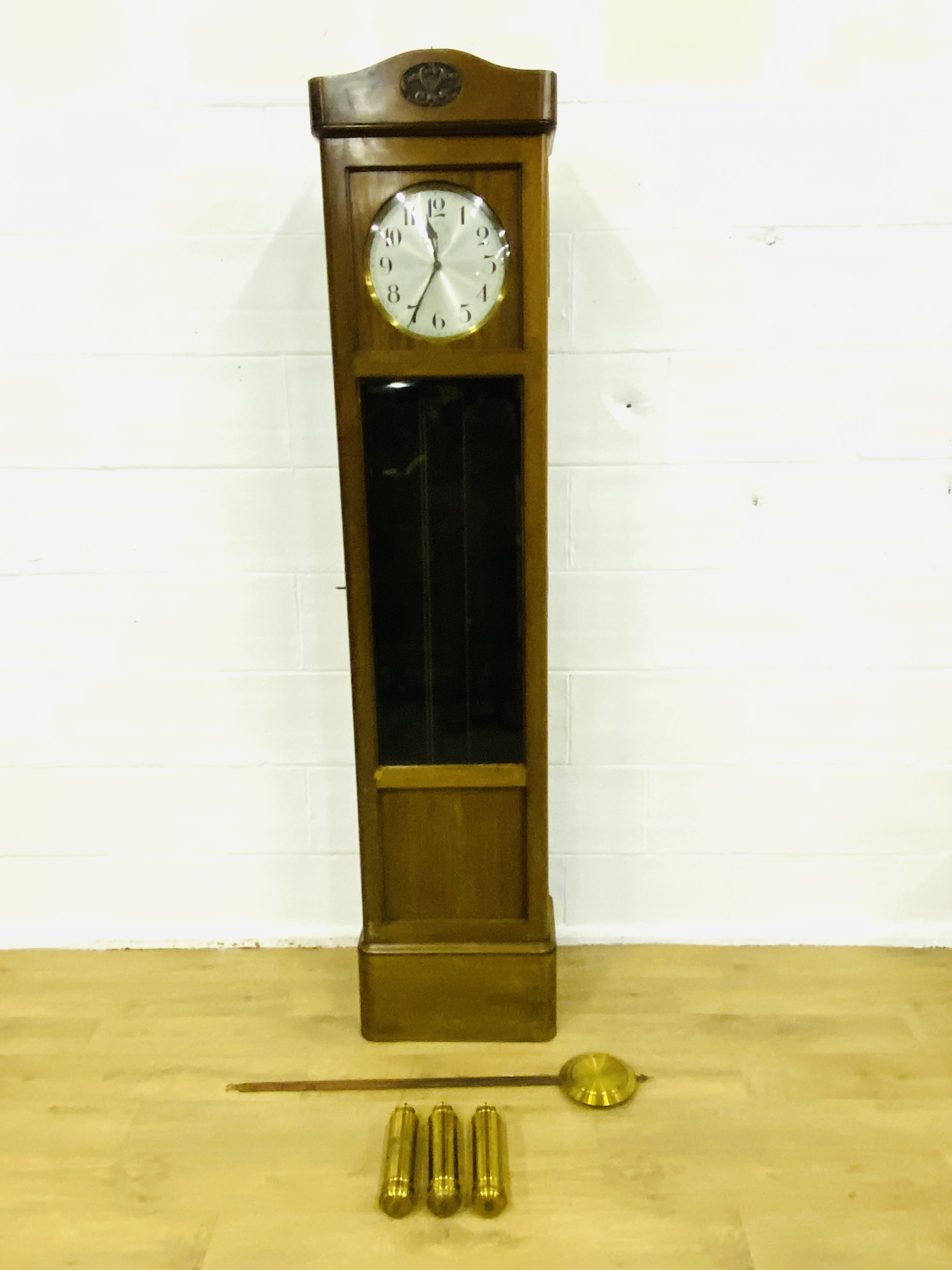 Long cased clock