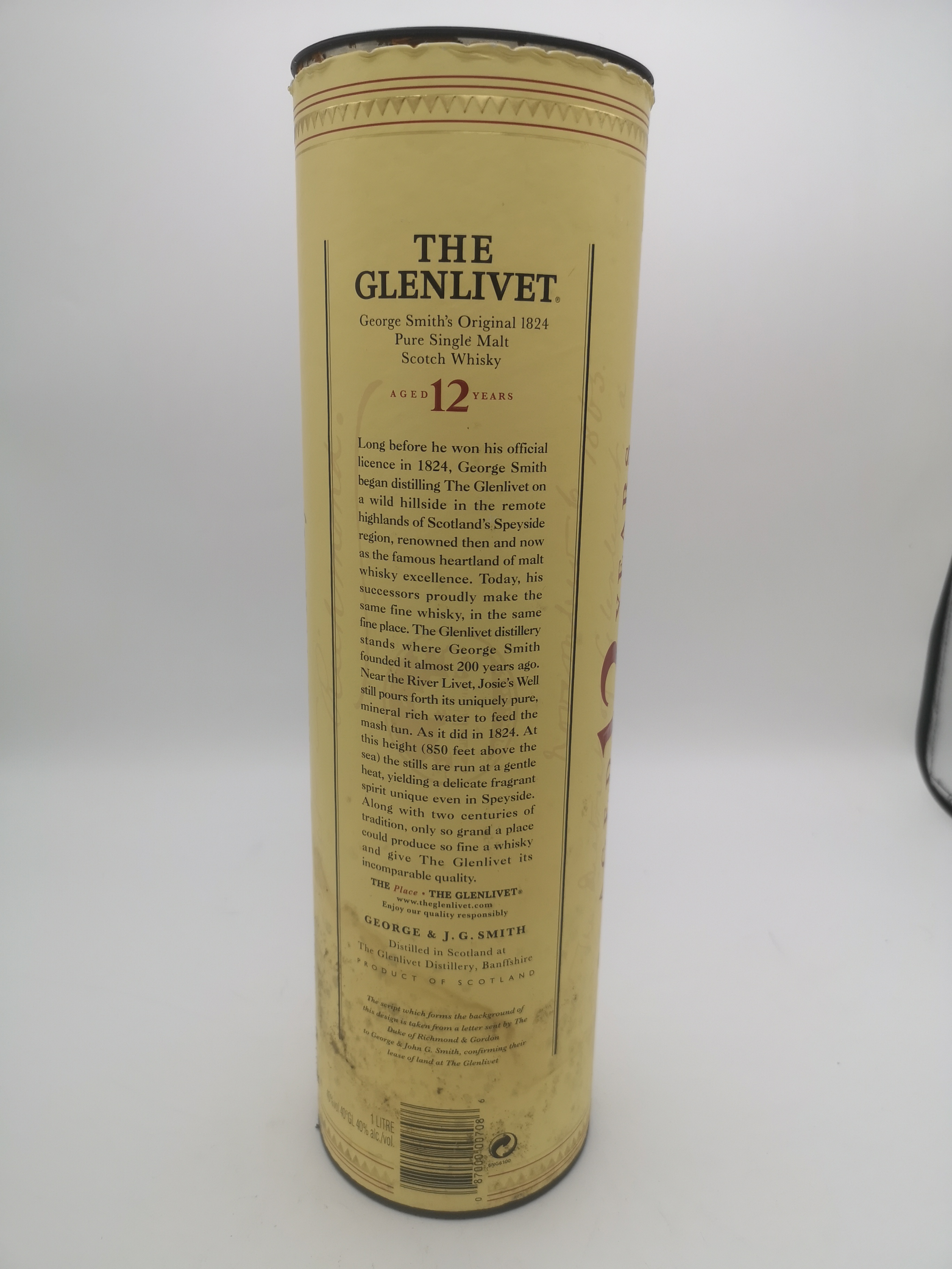 The Glenlivet, 1l pure single malt Scotch whisky - Image 7 of 8