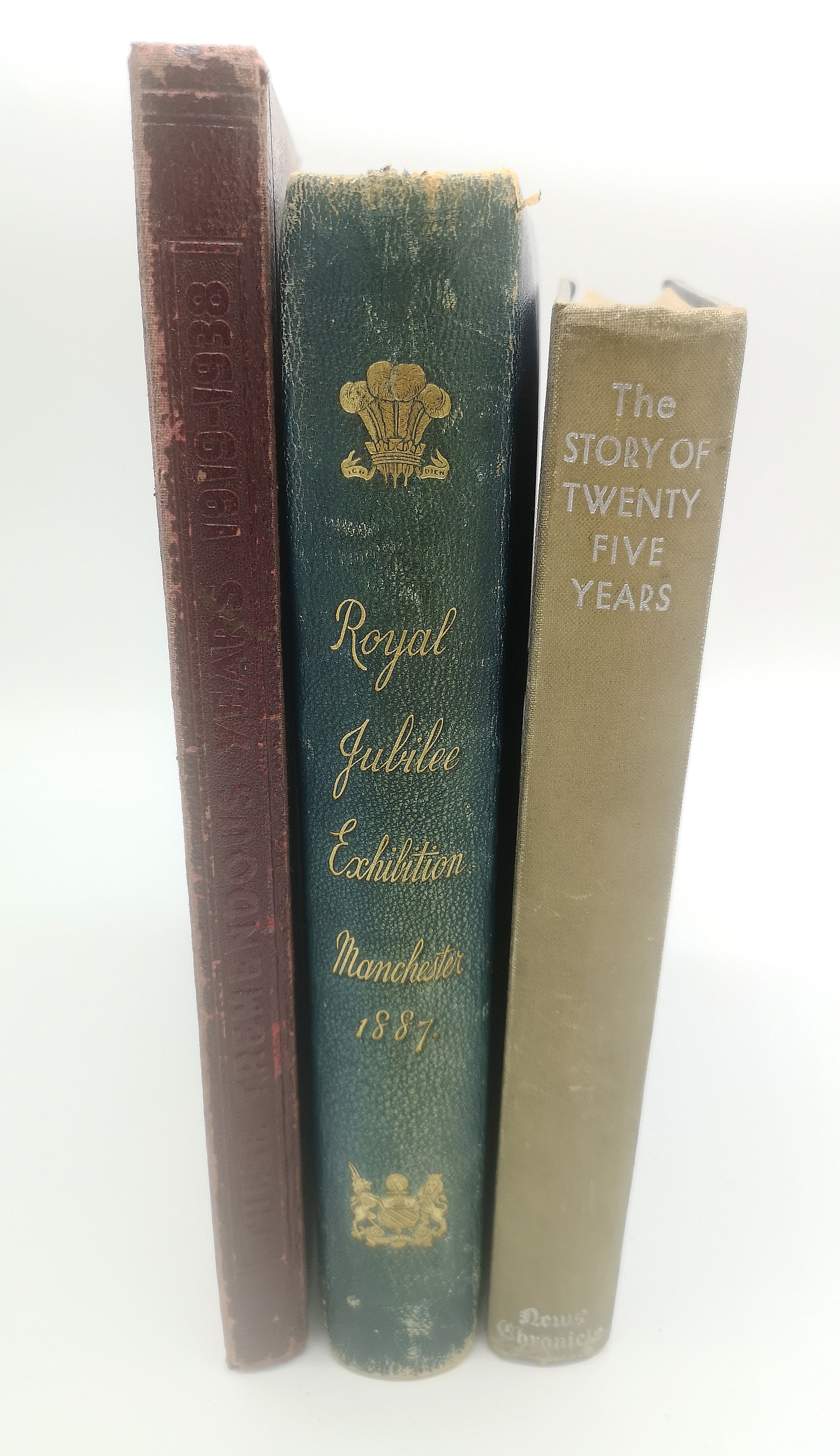 Royal Jubilee Exhibition Manchester 1887 Official Catalogue; with two other books