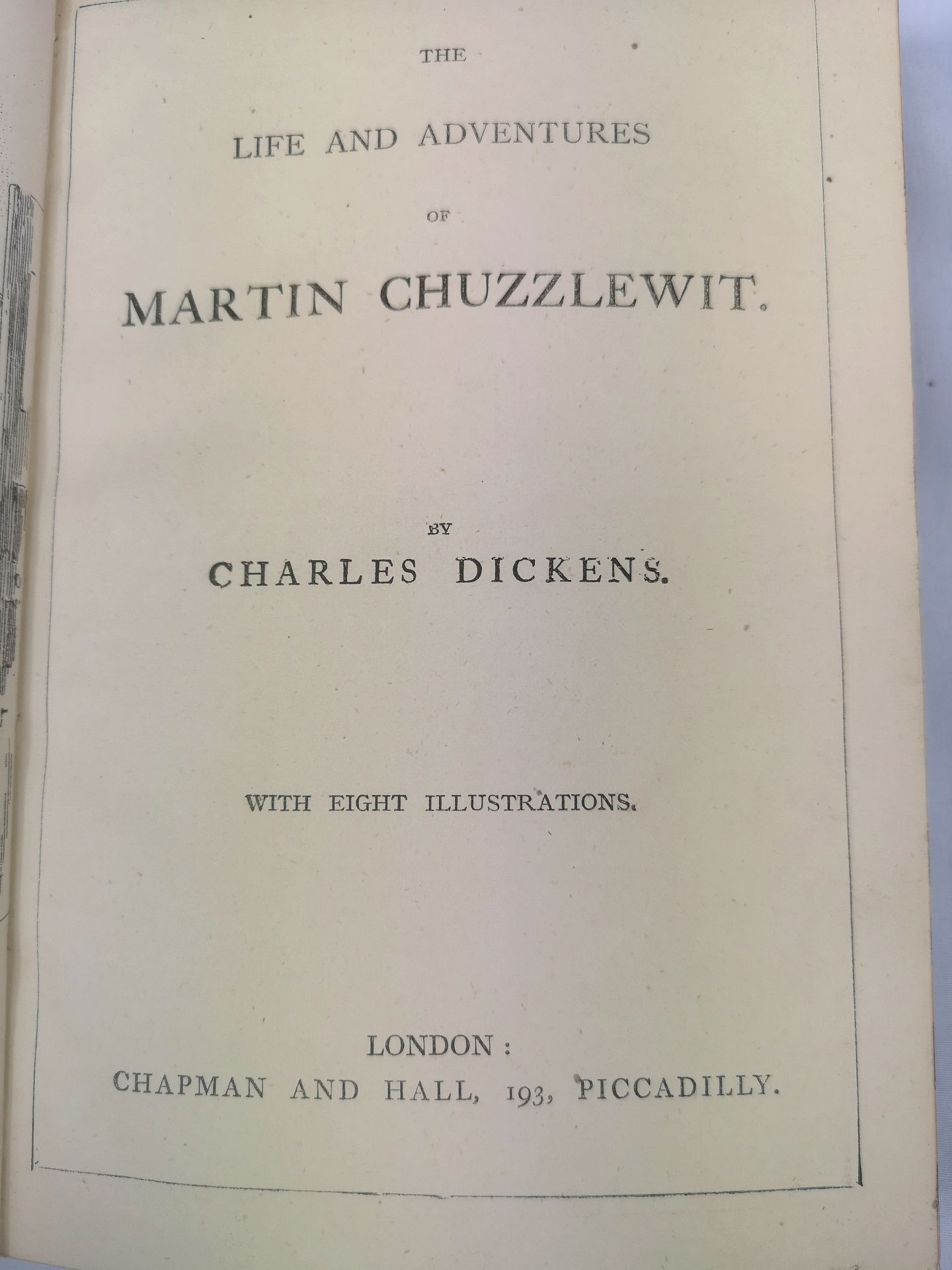 Dickens Works, fifteen half bound volumes by Charles Dickens - Image 2 of 3