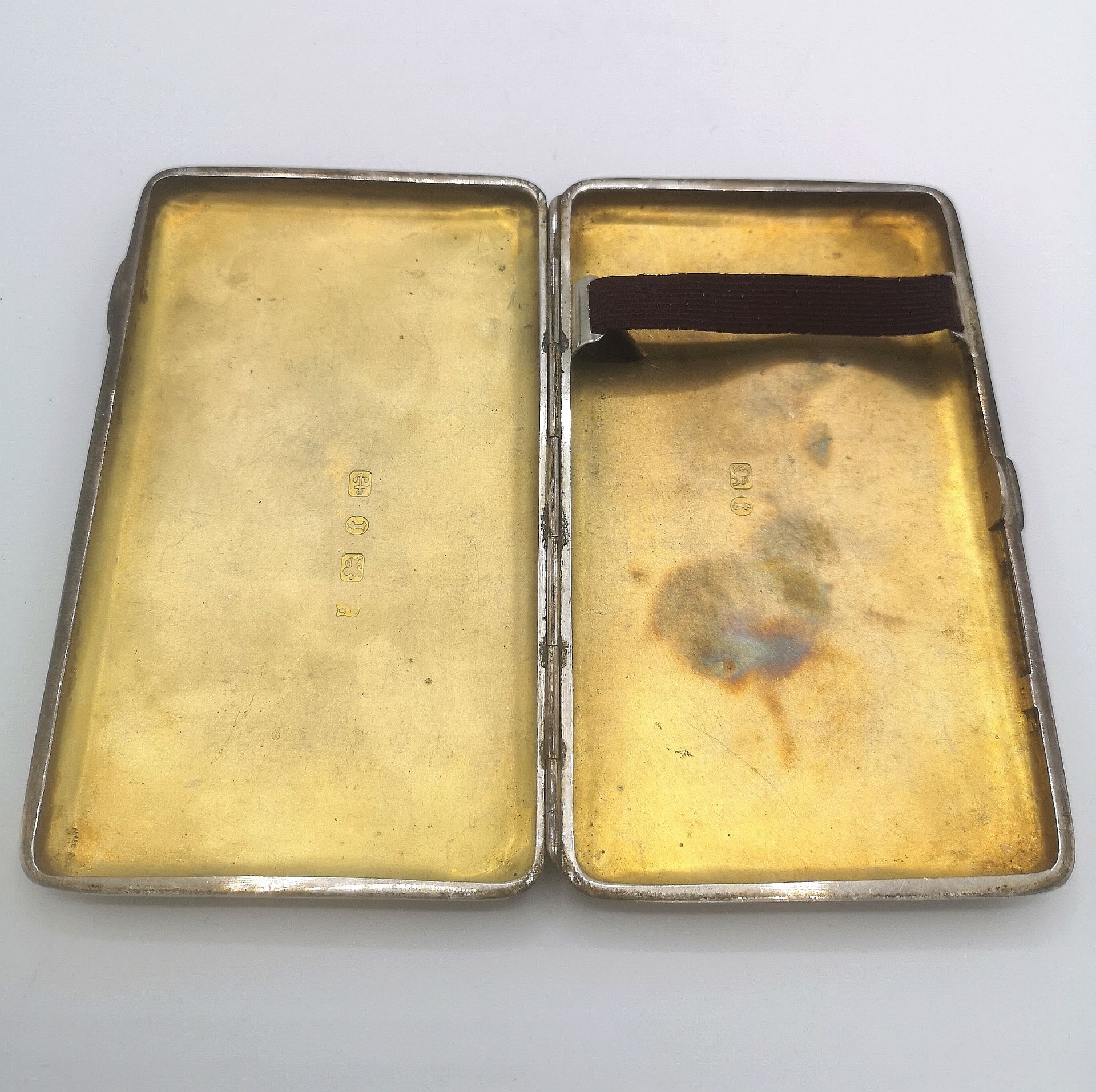 Silver cigar case - Image 4 of 4